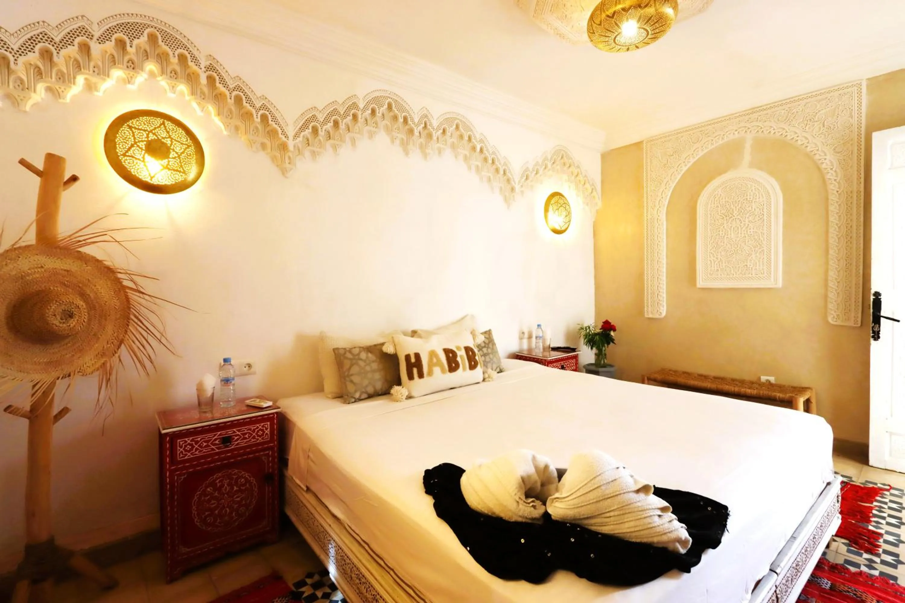 Bed in Riad Makech