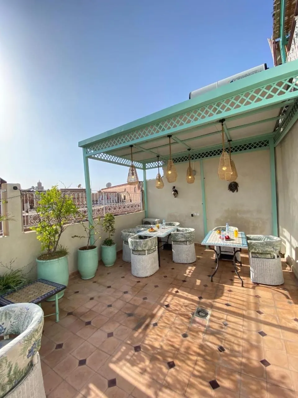 Patio in Riad Makech