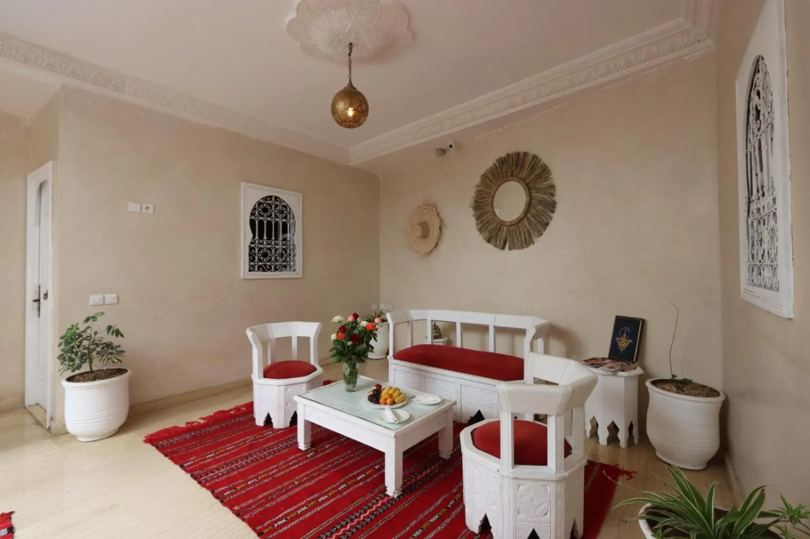 Living room in Riad Makech