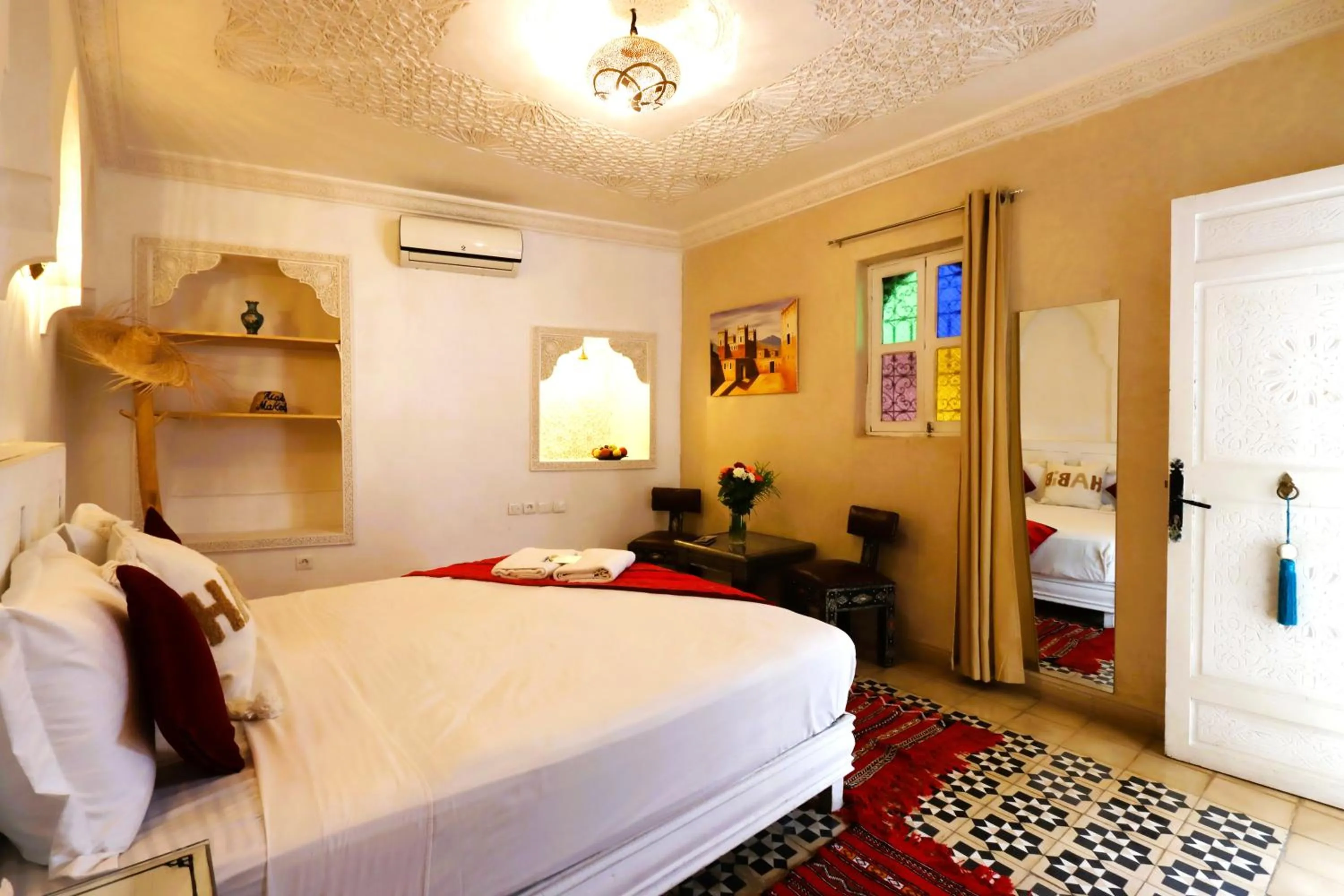 Bed in Riad Makech