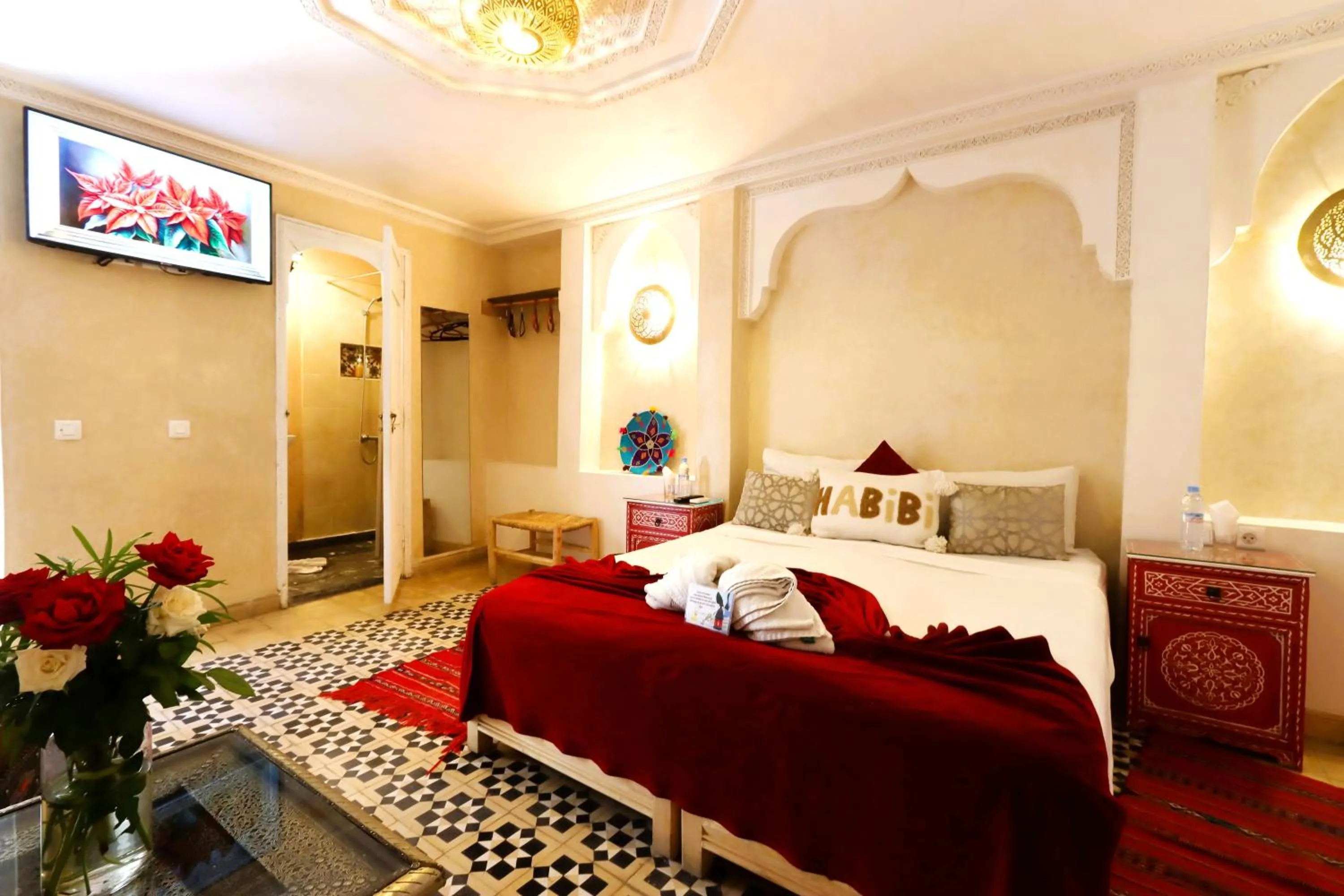Bed in Riad Makech
