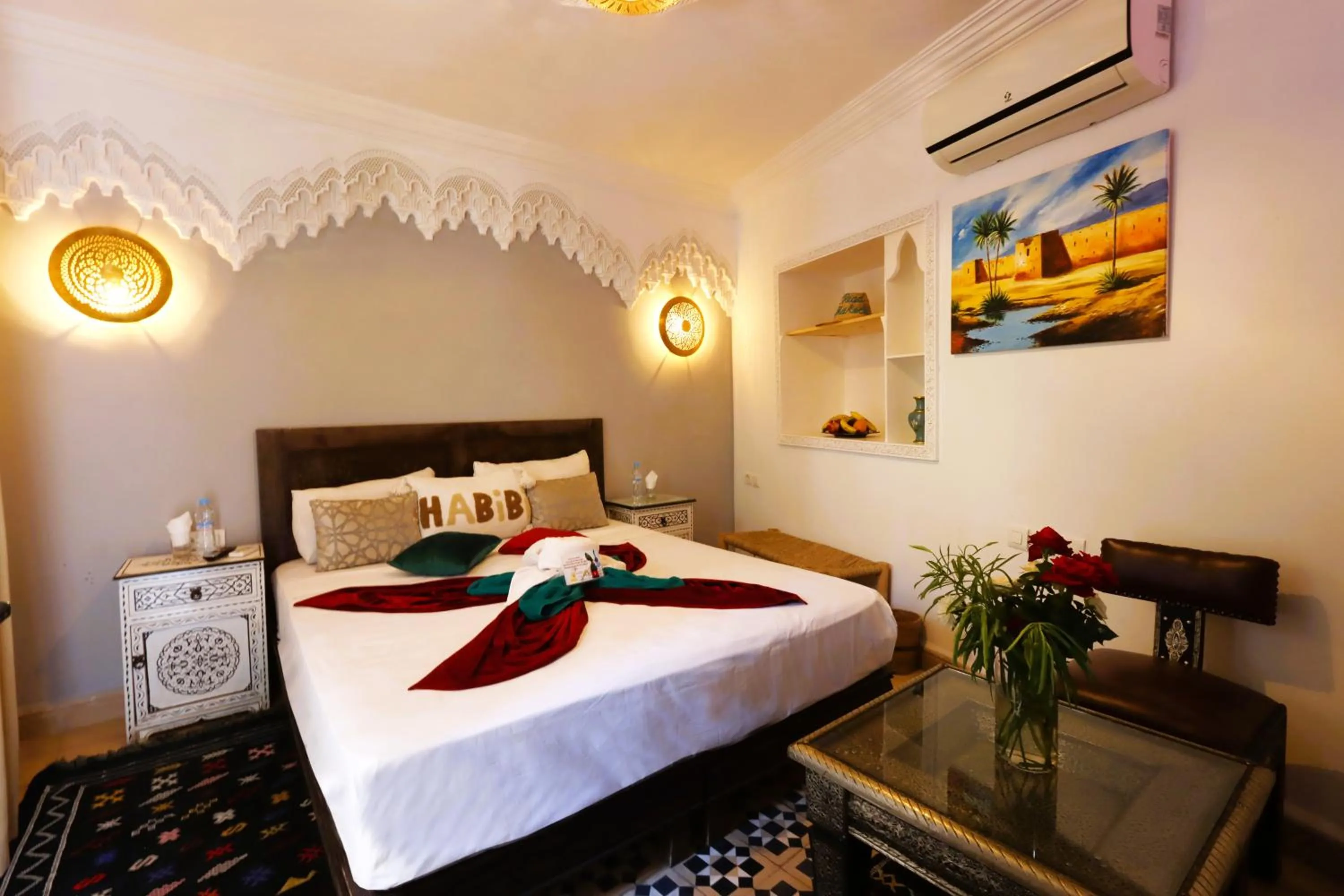 Bed in Riad Makech