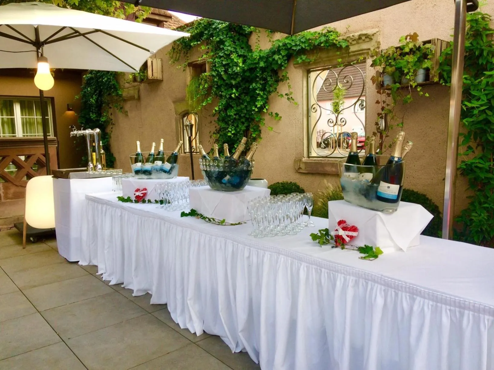 Decorative detail in Hotel La Couronne