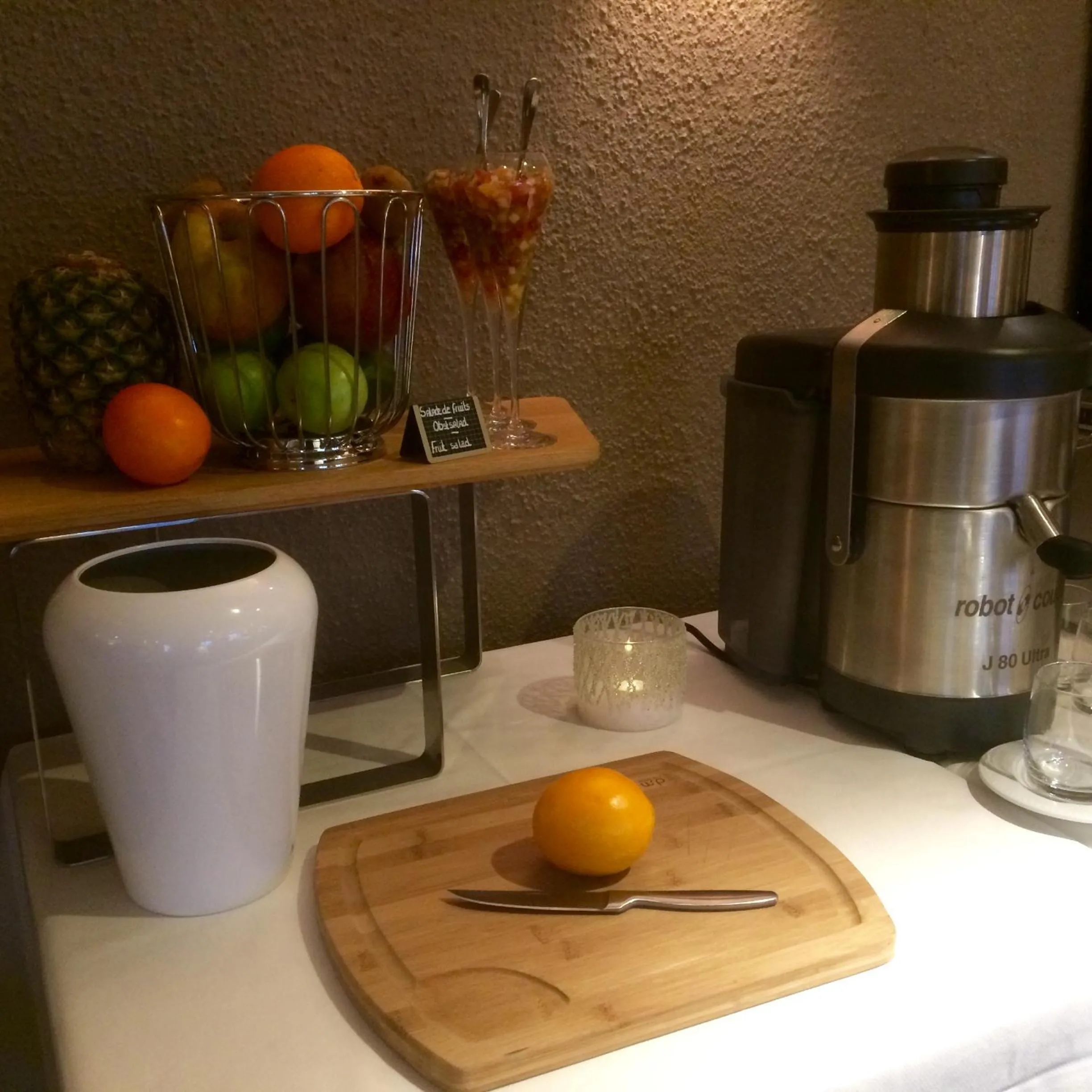 Buffet breakfast in Hotel La Couronne