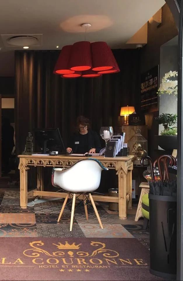 Lobby or reception in Hotel La Couronne