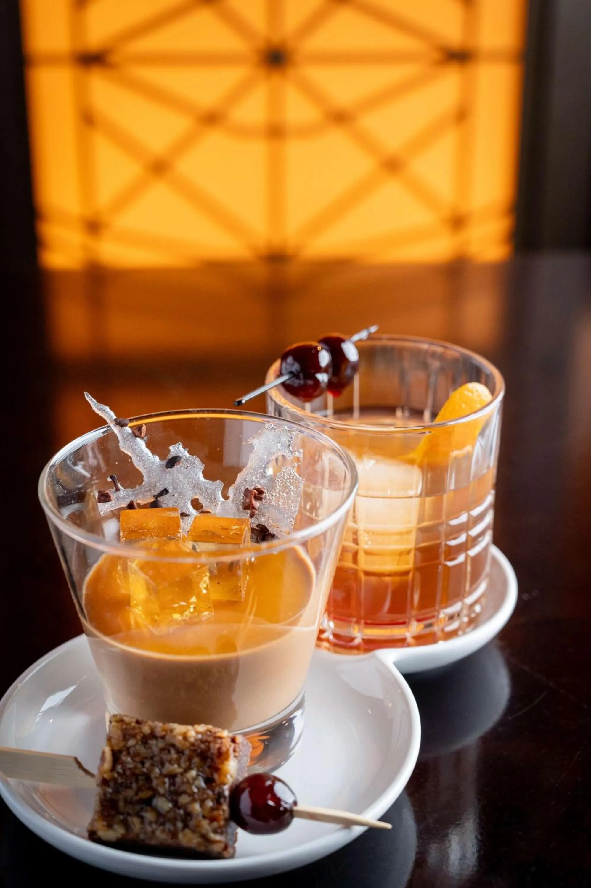 Drinks in The Palmer House Hilton