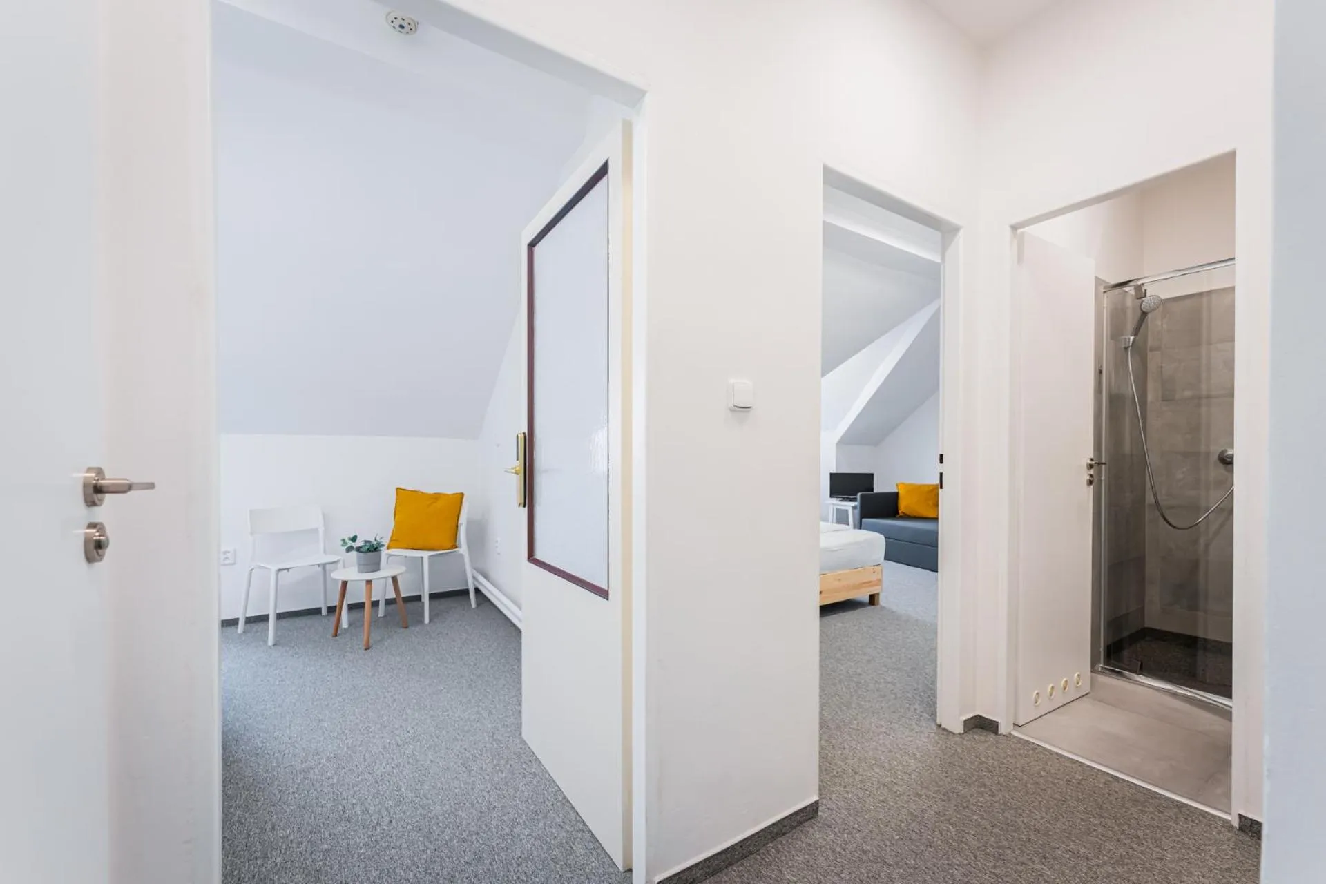 Photo of the whole room in Self-service Hotel Ostaš Praha