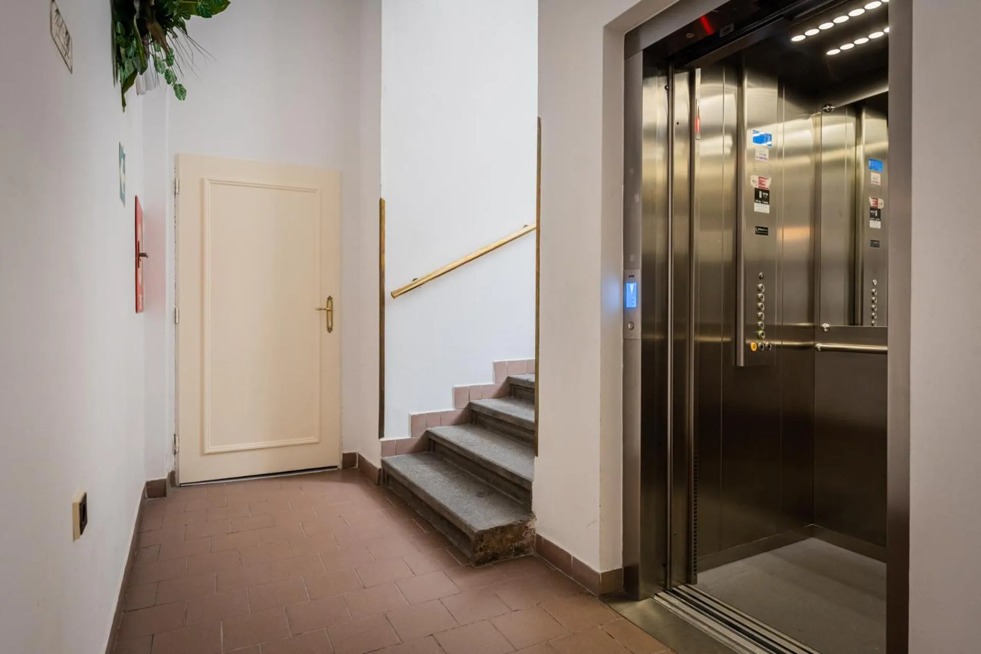 elevator in Self-service Hotel Ostaš Praha