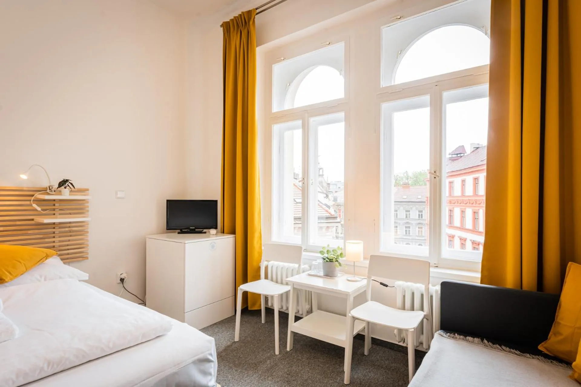 Photo of the whole room, Bed in Self-service Hotel Ostaš Praha