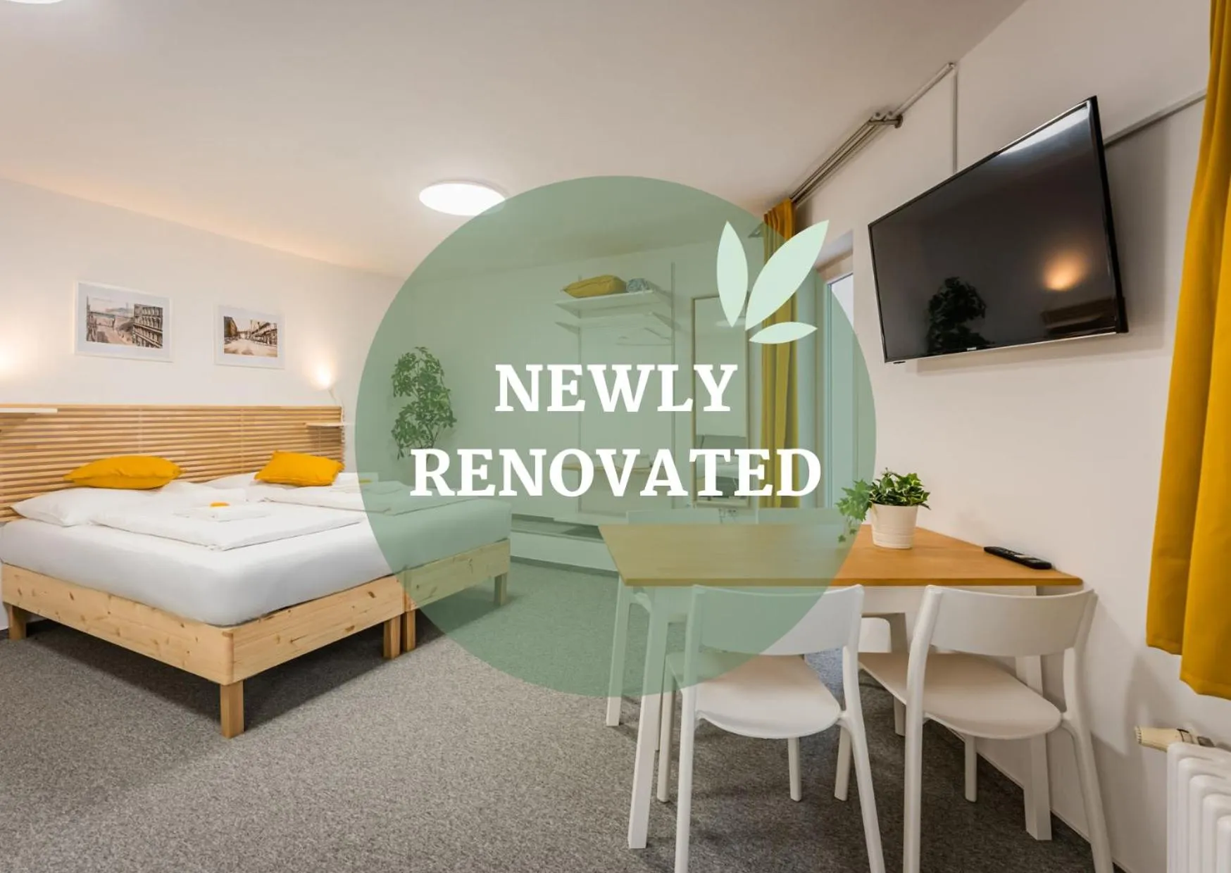 Photo of the whole room, Bed in Self-service Hotel Ostaš Praha