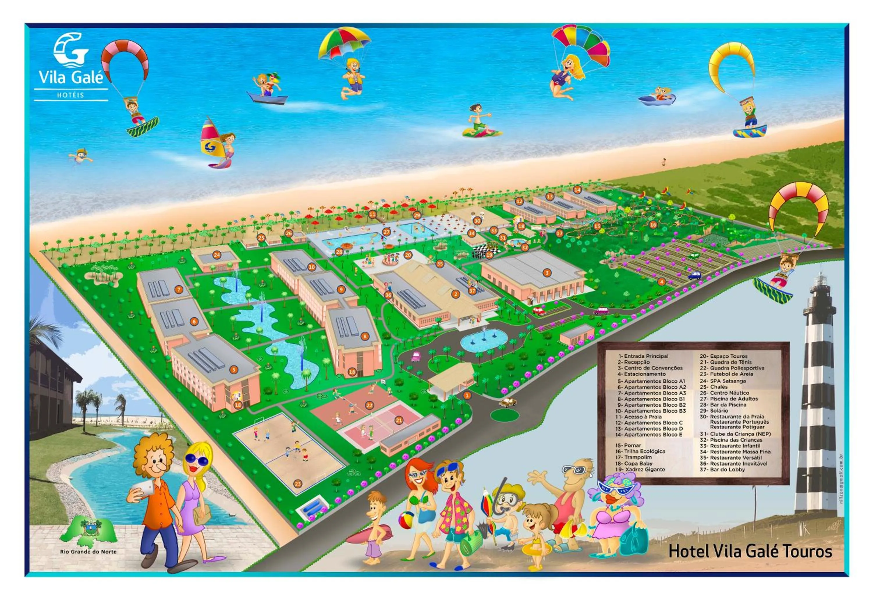 Property building in Vila Galé Resort Touros - All Inclusive