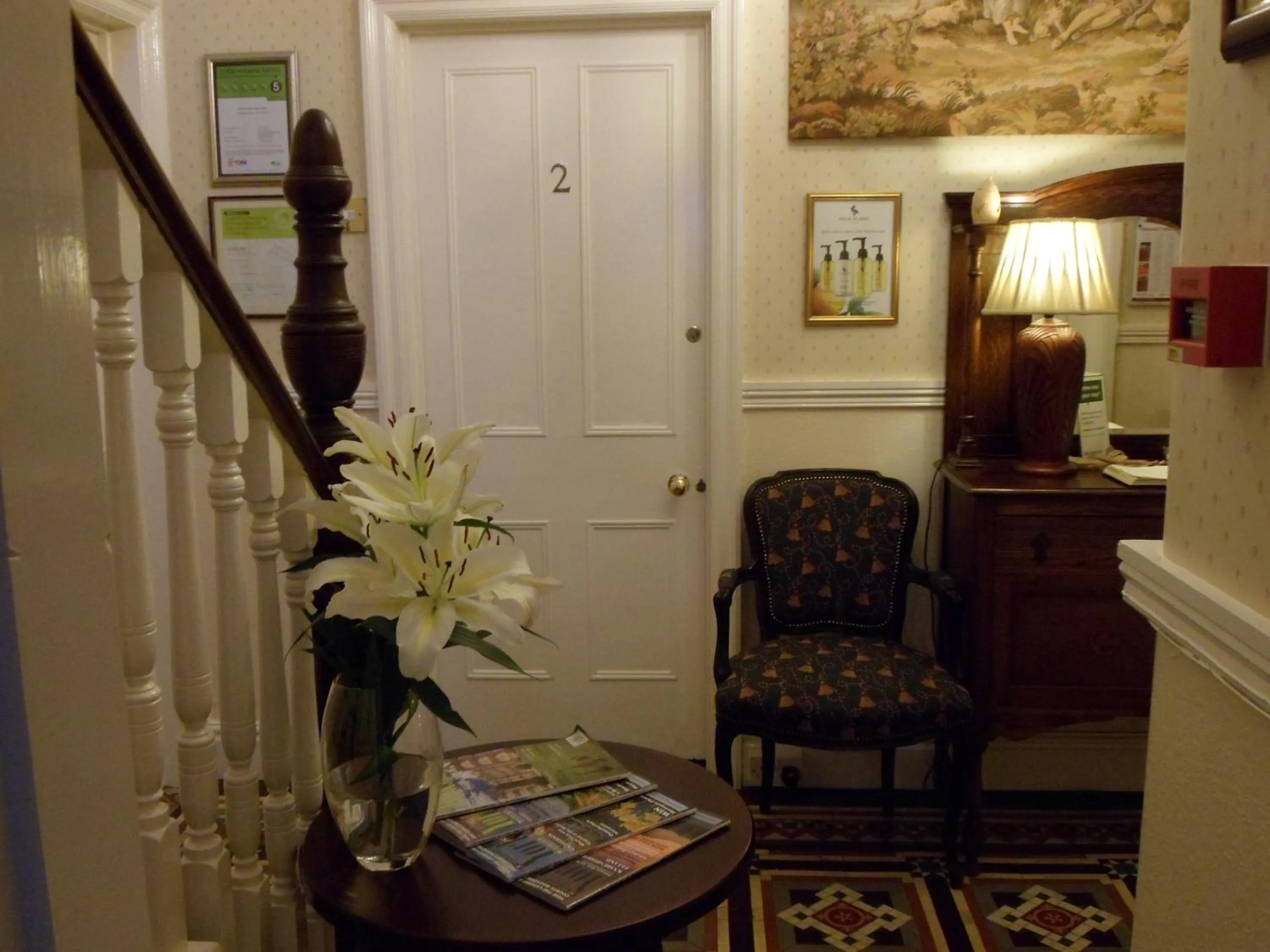 Lobby or reception in The Farthings