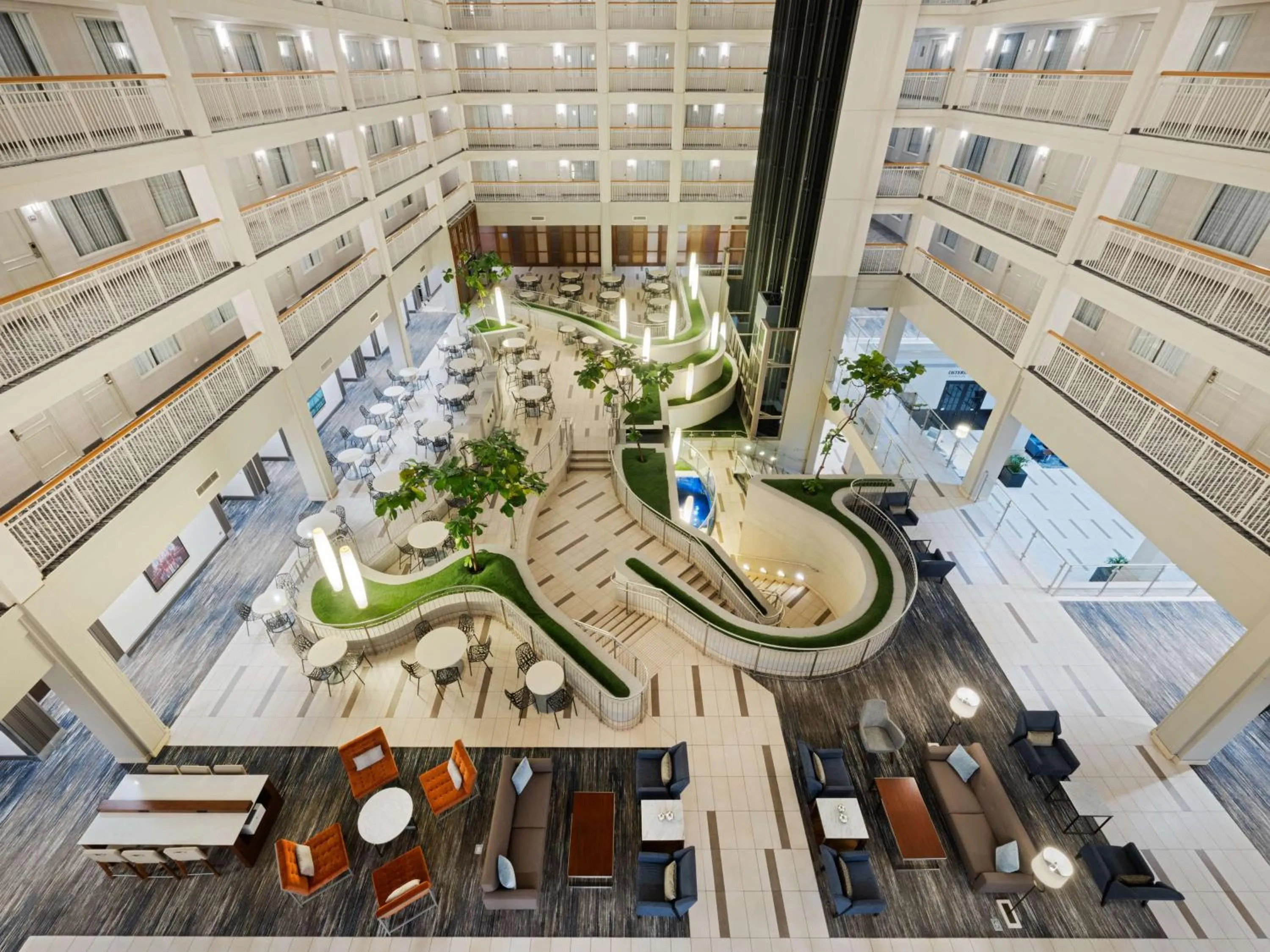 Lobby or reception in Embassy Suites Chicago - Downtown River North