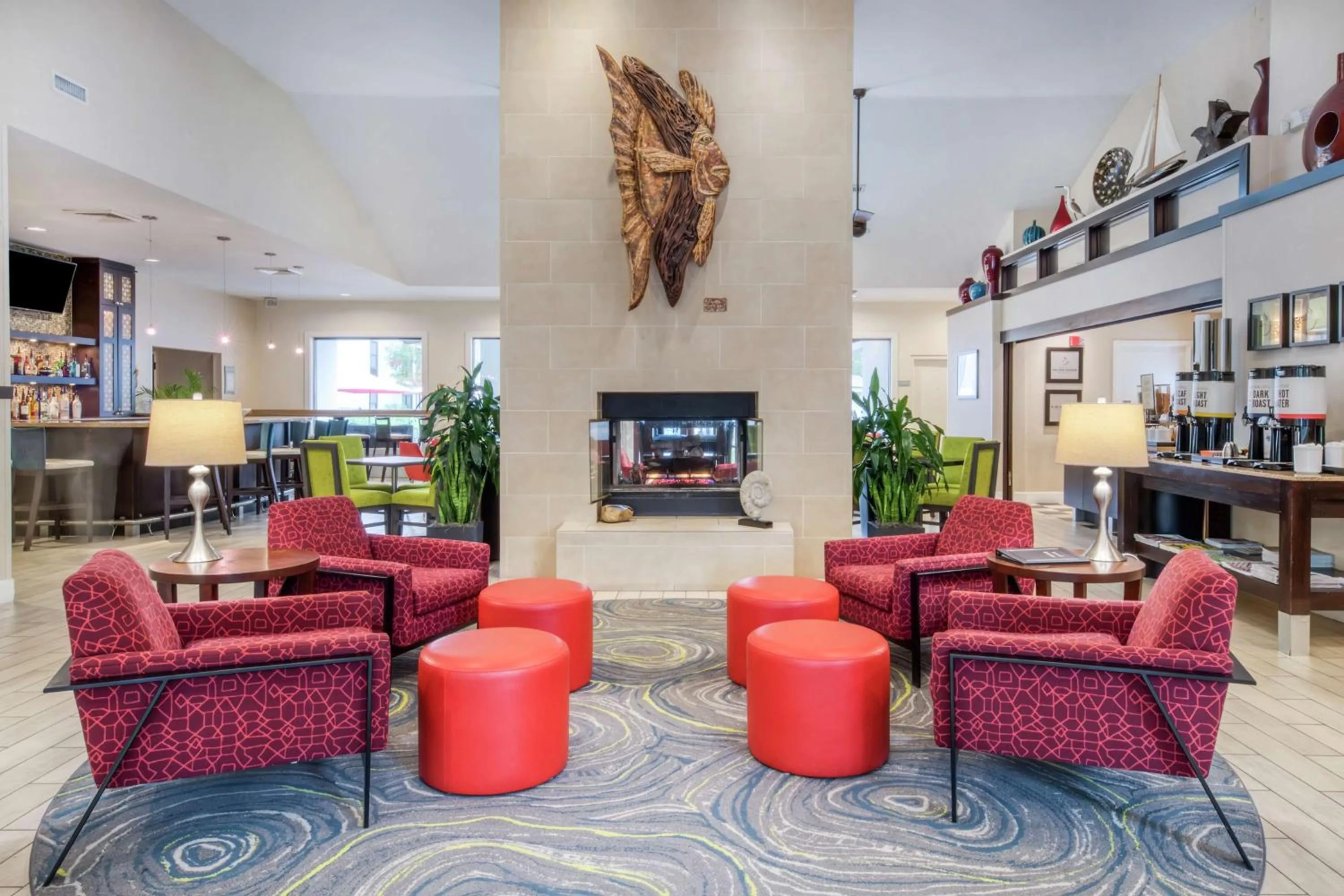 Lobby or reception in Hampton Inn & Suites Wilmington/Wrightsville Beach