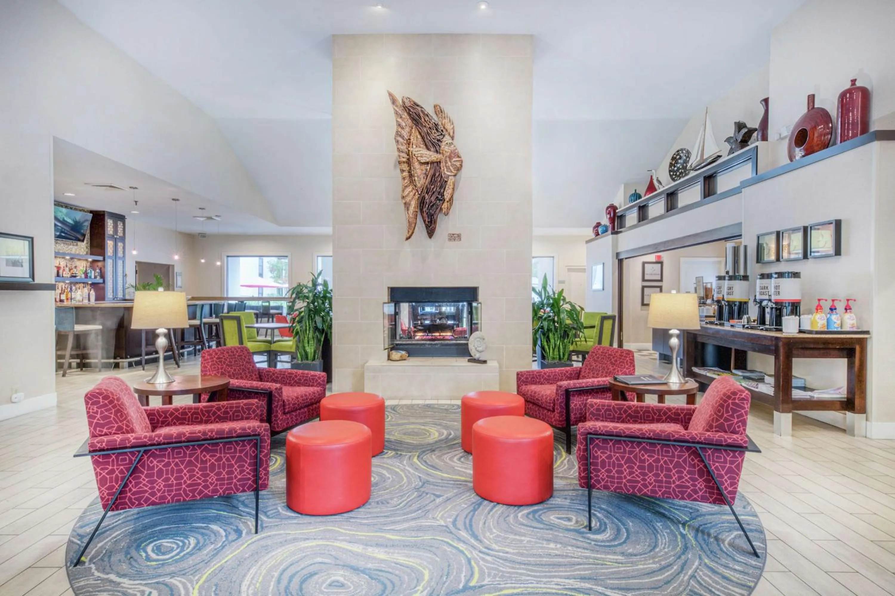 Lobby or reception in Hampton Inn & Suites Wilmington/Wrightsville Beach