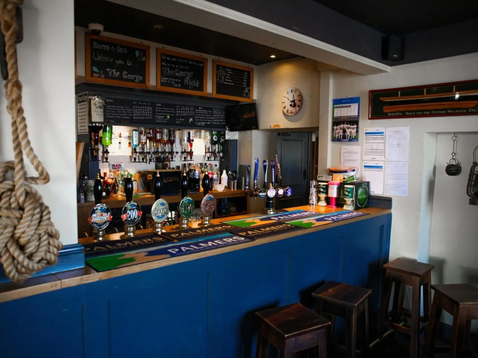 Lounge or bar in The George