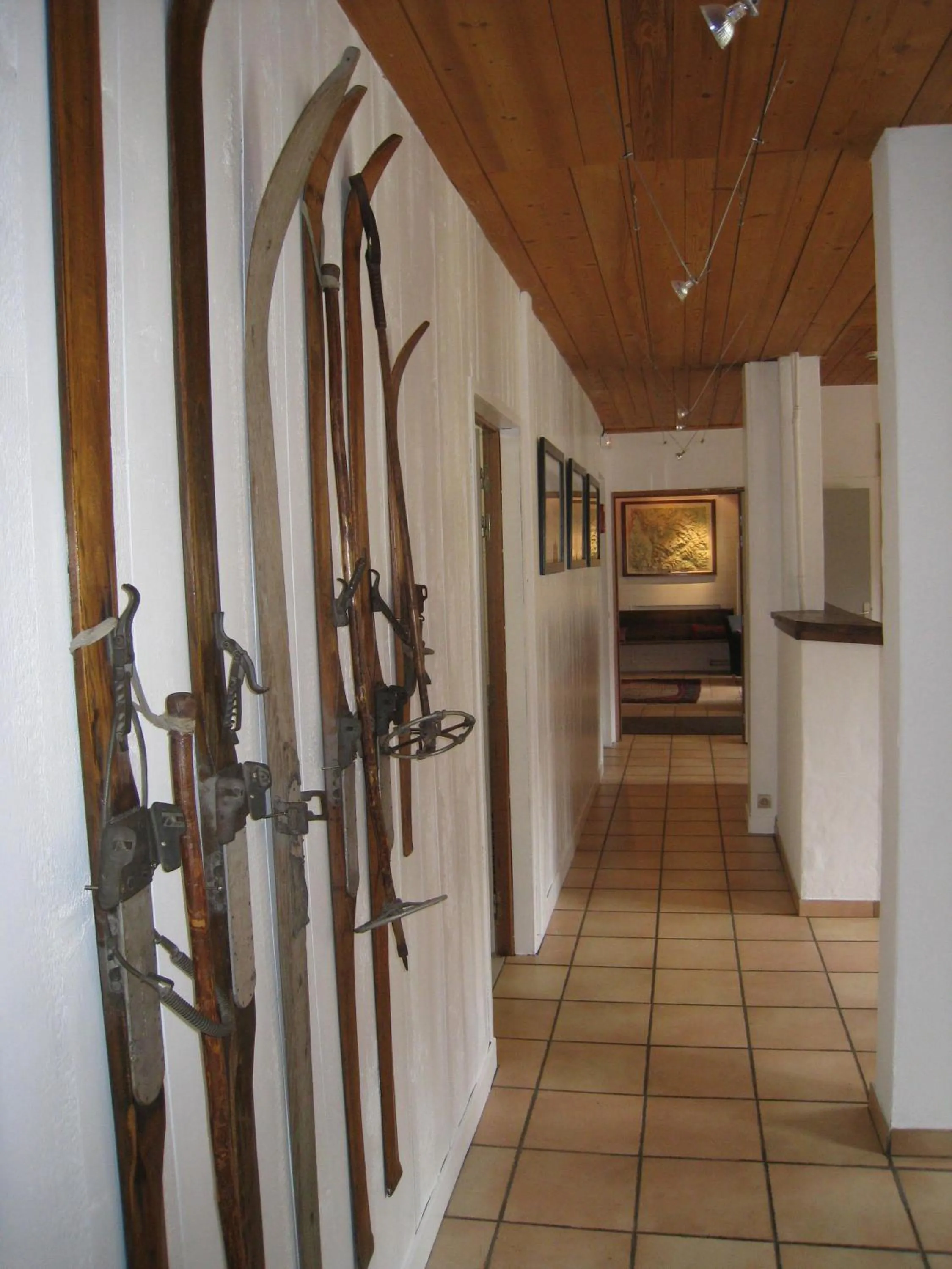 Decorative detail in La Chaumière Mountain Lodge