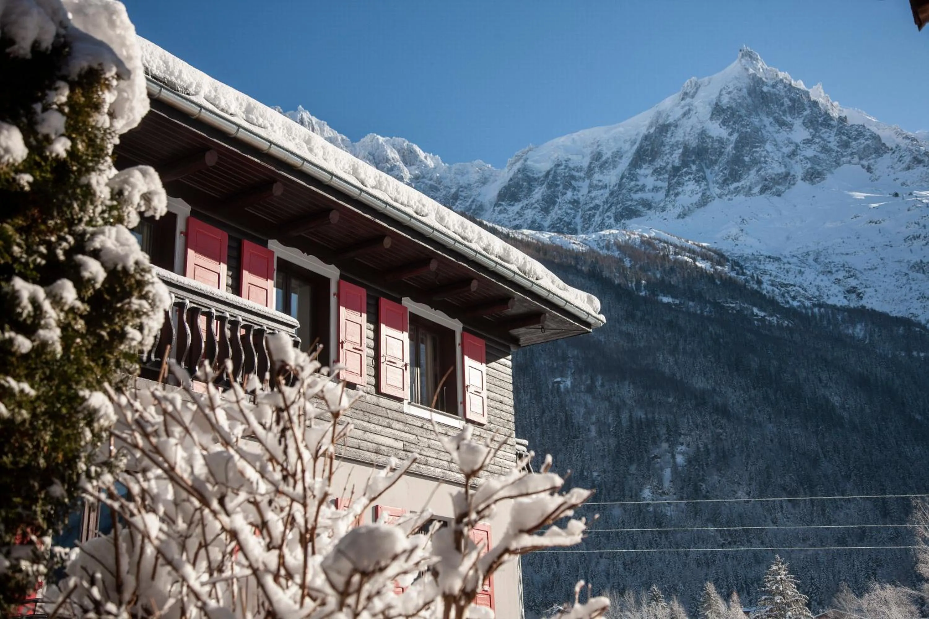 Property building in La Chaumière Mountain Lodge