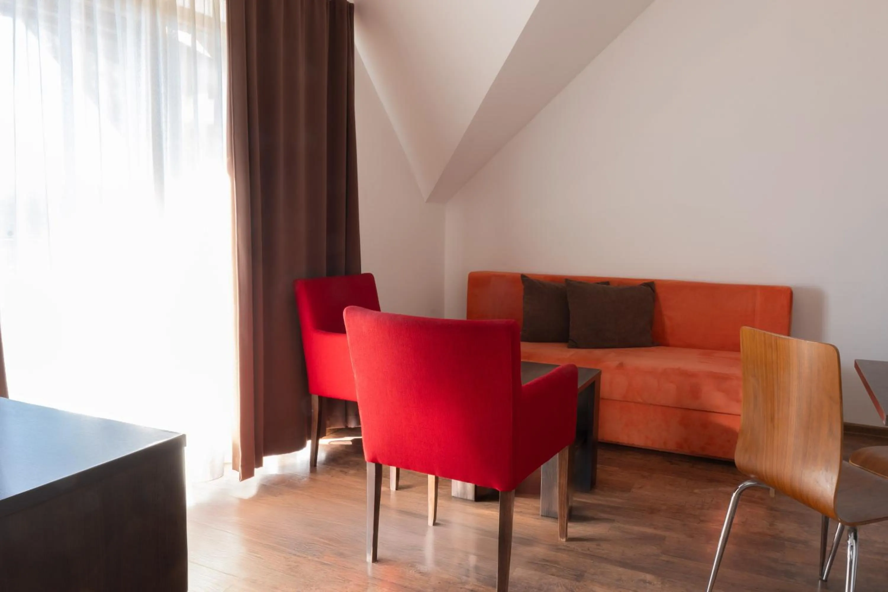 Seating area in Hotel Bešeňová