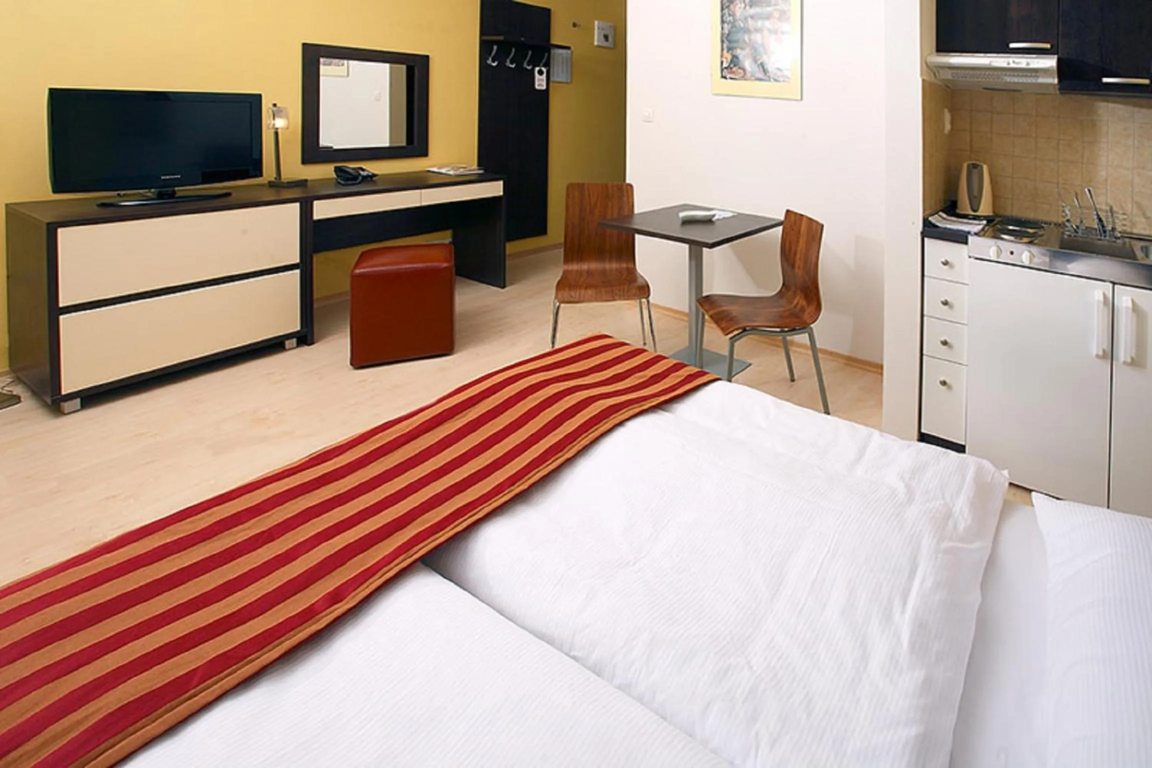 Bed in Hotel Bešeňová