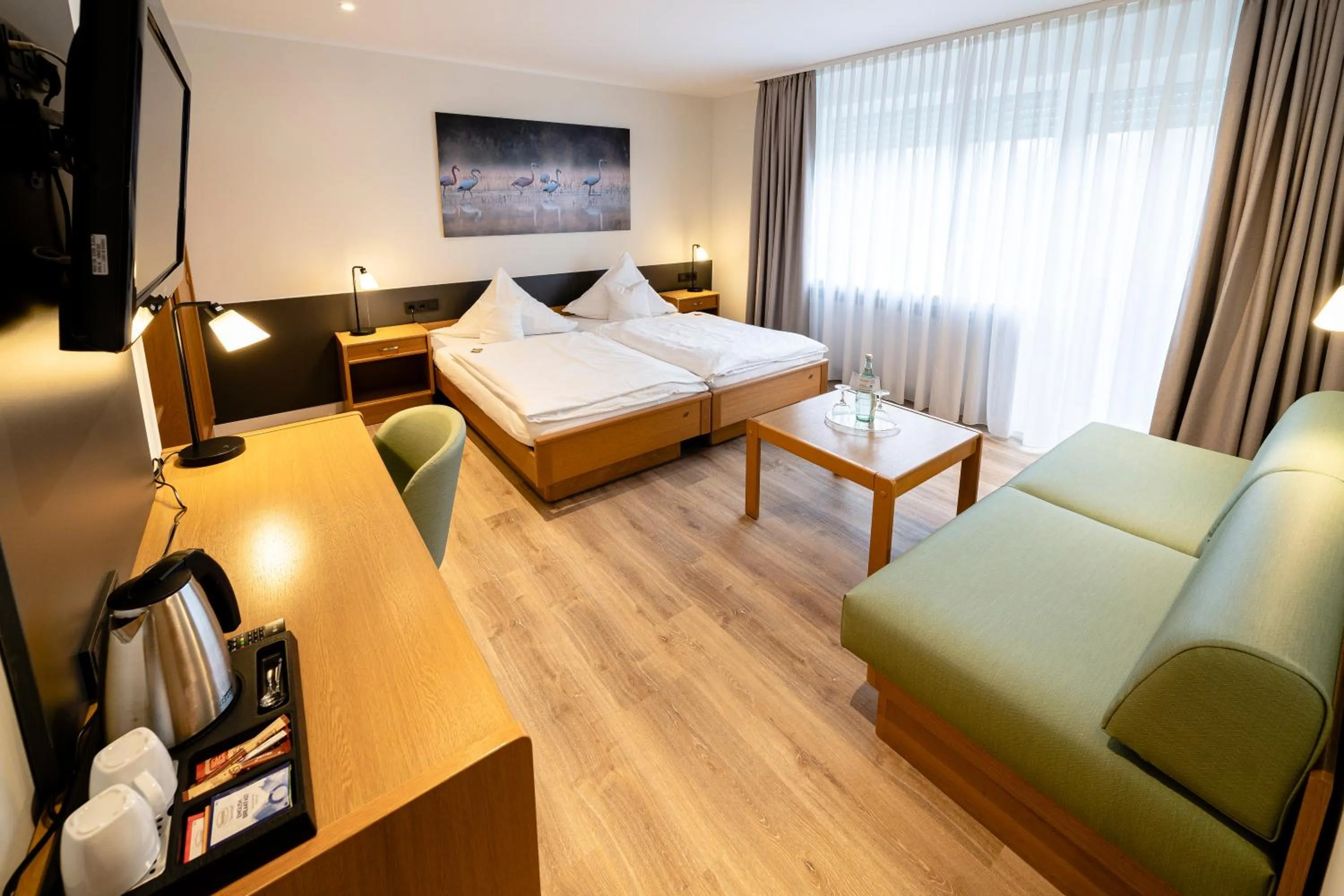 Photo of the whole room, Bed in Hotel Restaurant Kloppendiek