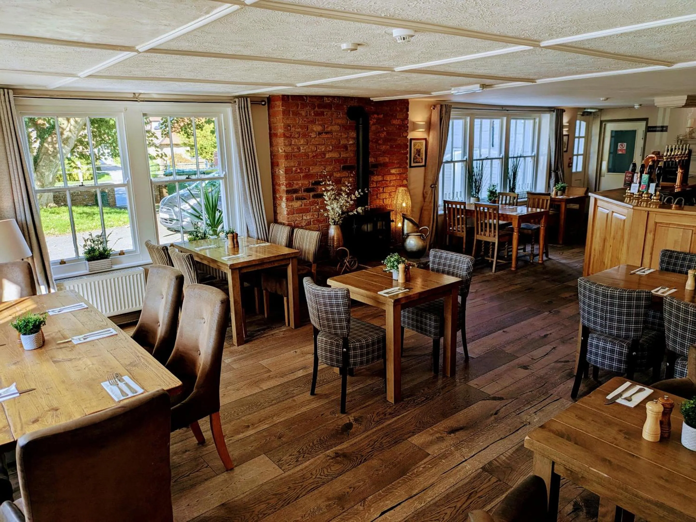Dining area in The Ship Inn
