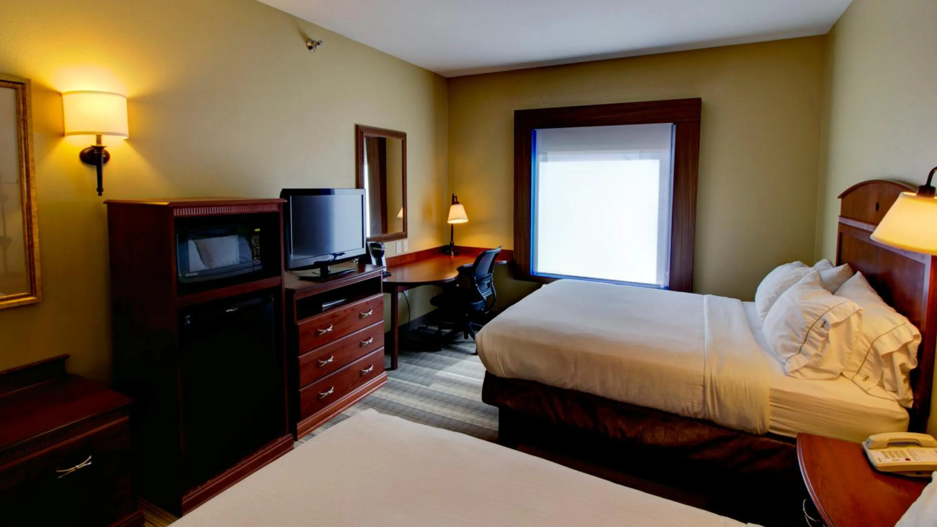 Photo of the whole room, Bed in Holiday Inn Express & Suites Sioux City-South by IHG