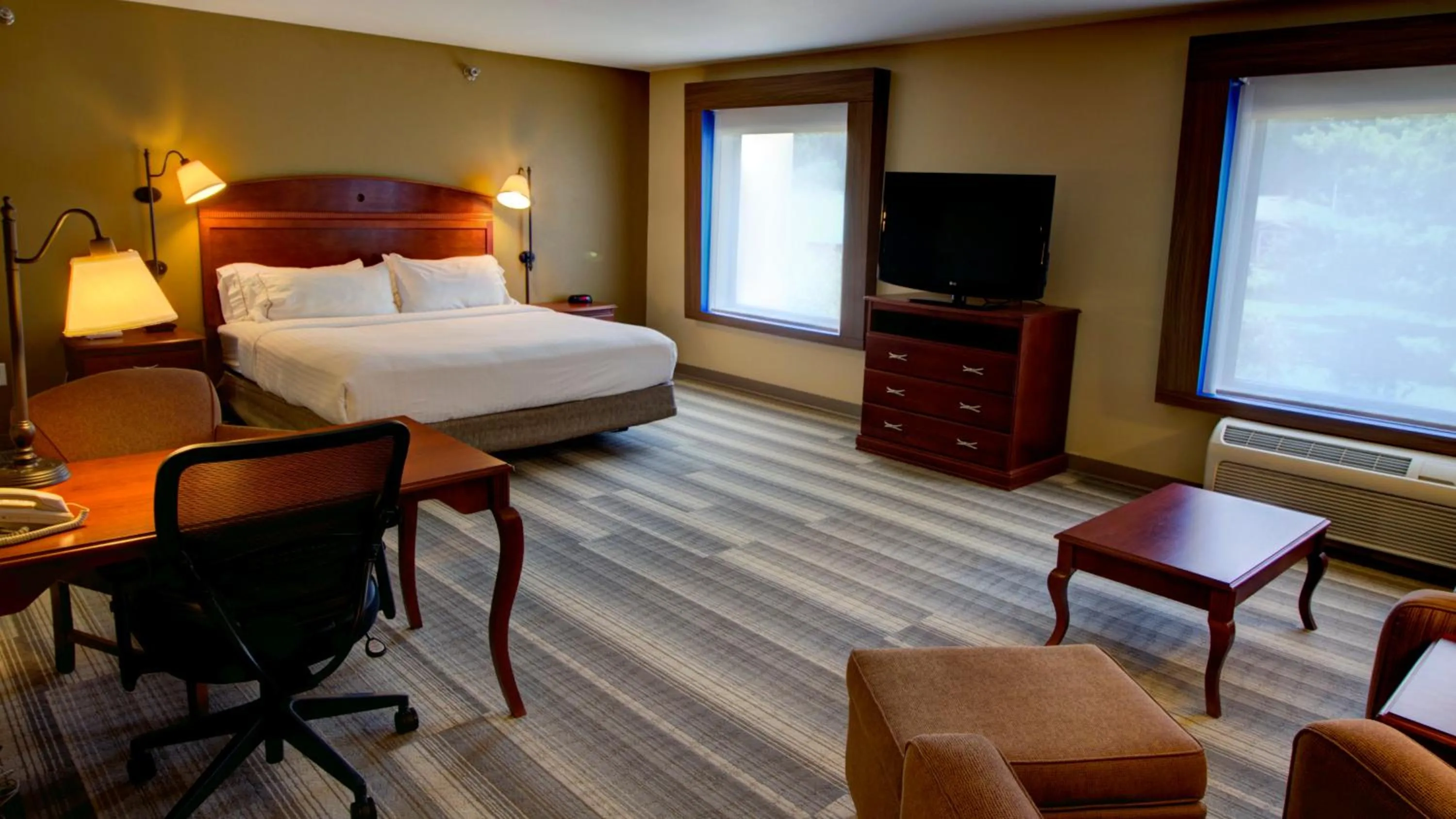 Photo of the whole room, Bed in Holiday Inn Express & Suites Sioux City-South by IHG