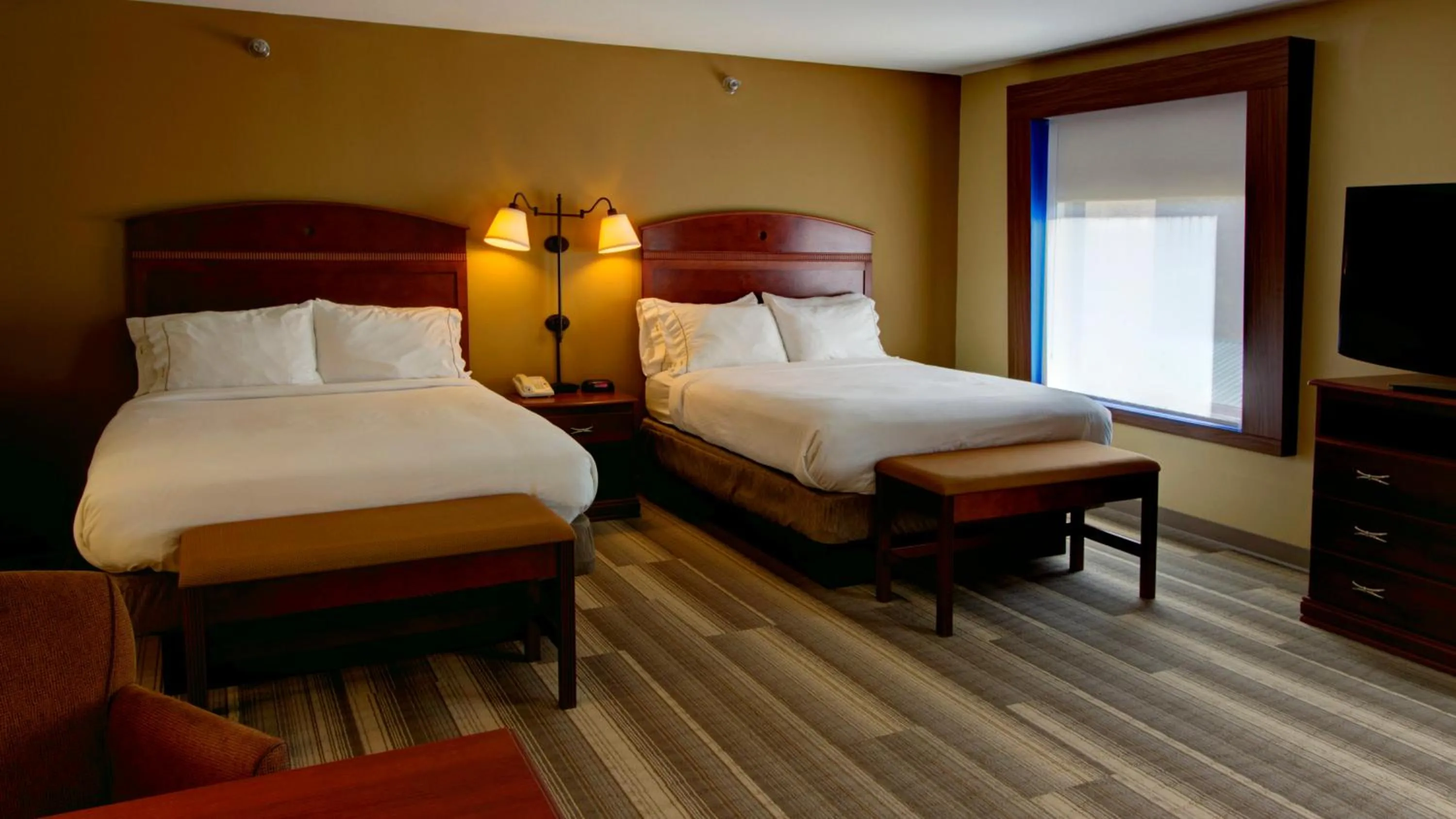 Photo of the whole room, Bed in Holiday Inn Express & Suites Sioux City-South by IHG