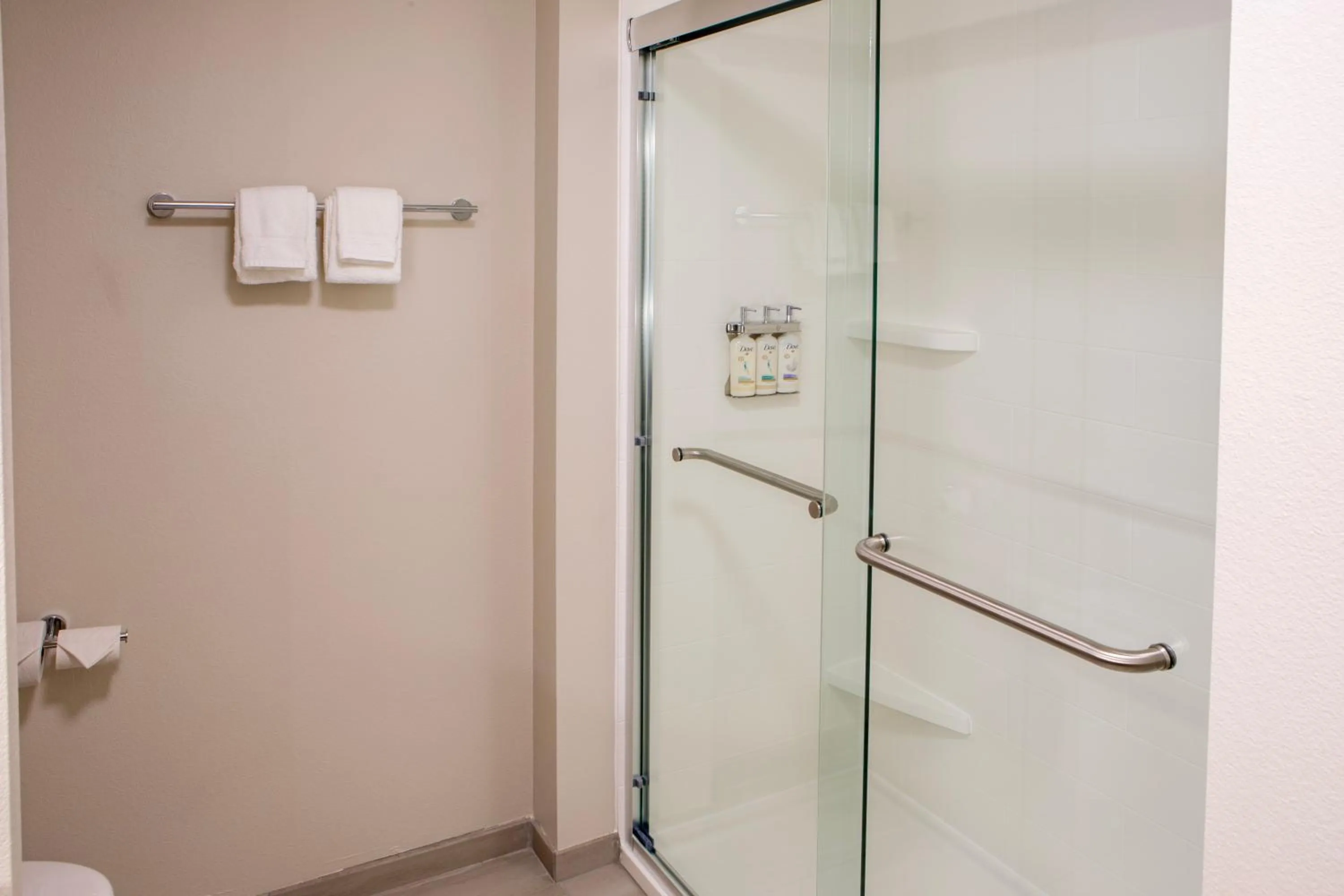 Shower in Holiday Inn Express & Suites Sioux City-South by IHG