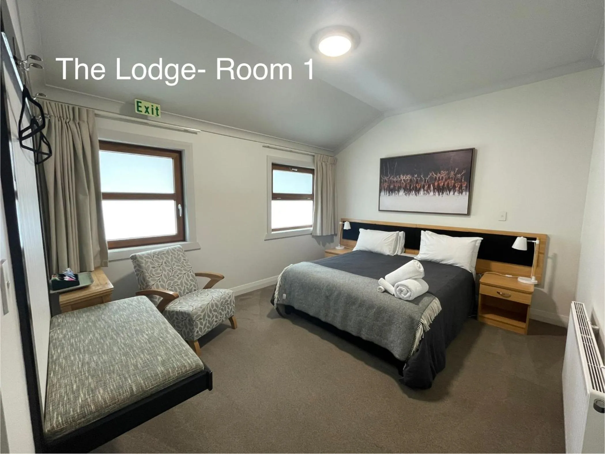 Bed in Arthur's Pass Motel & Lodge