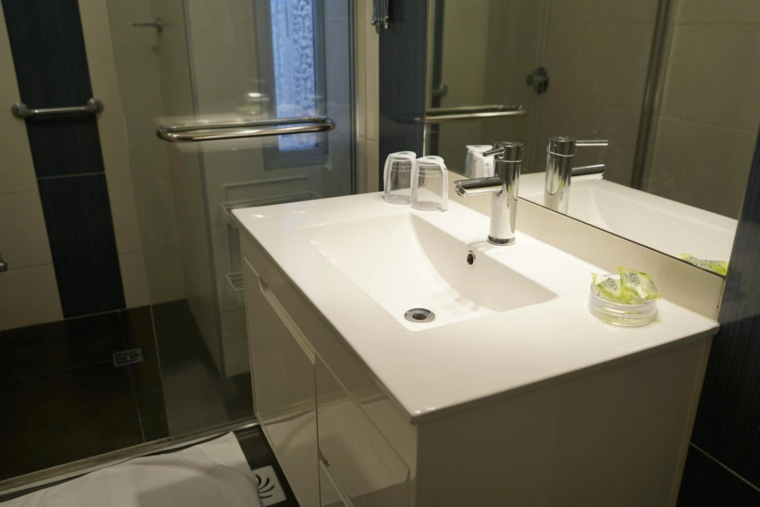 Bathroom in Hotel Argentina