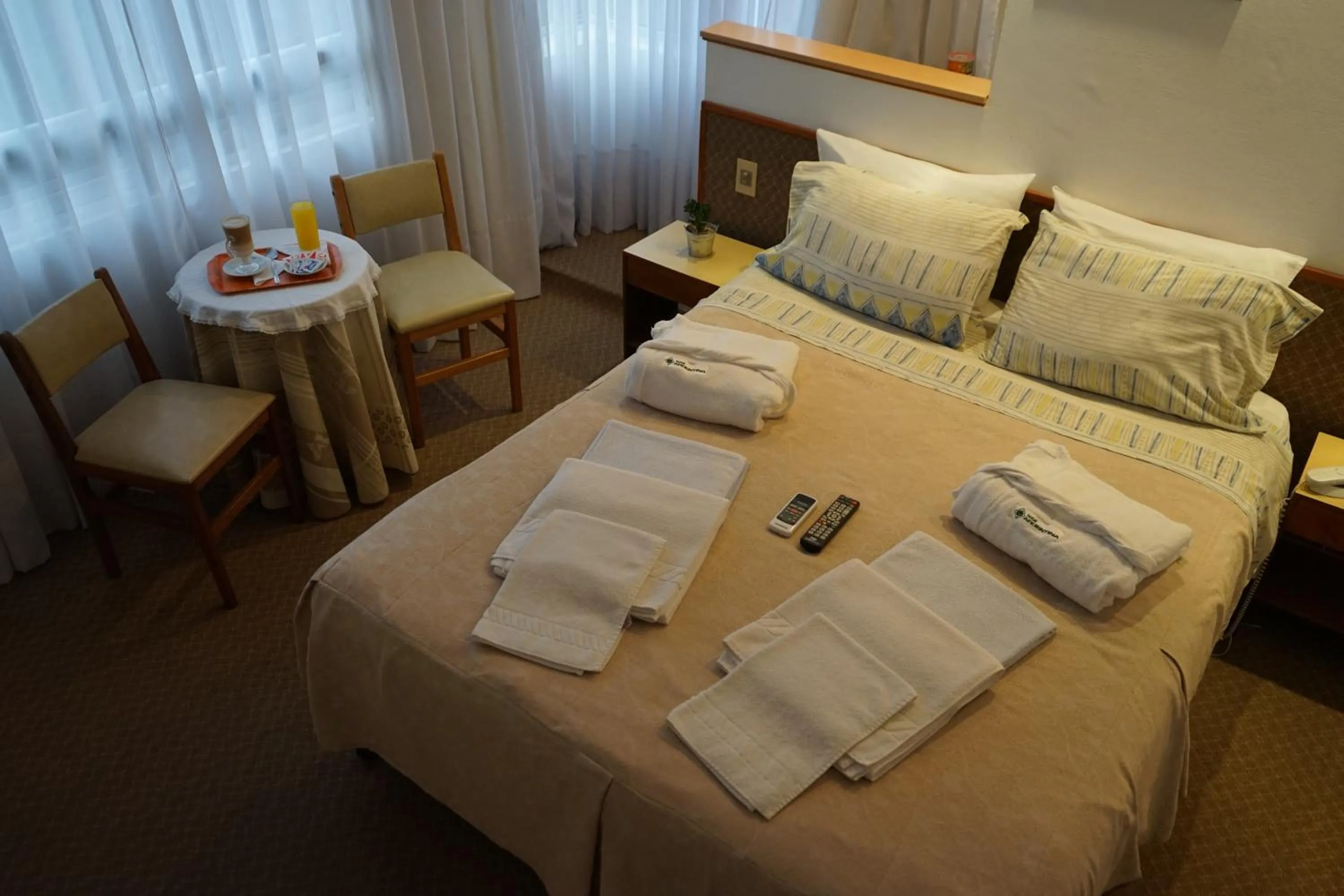 Bed in Hotel Argentina