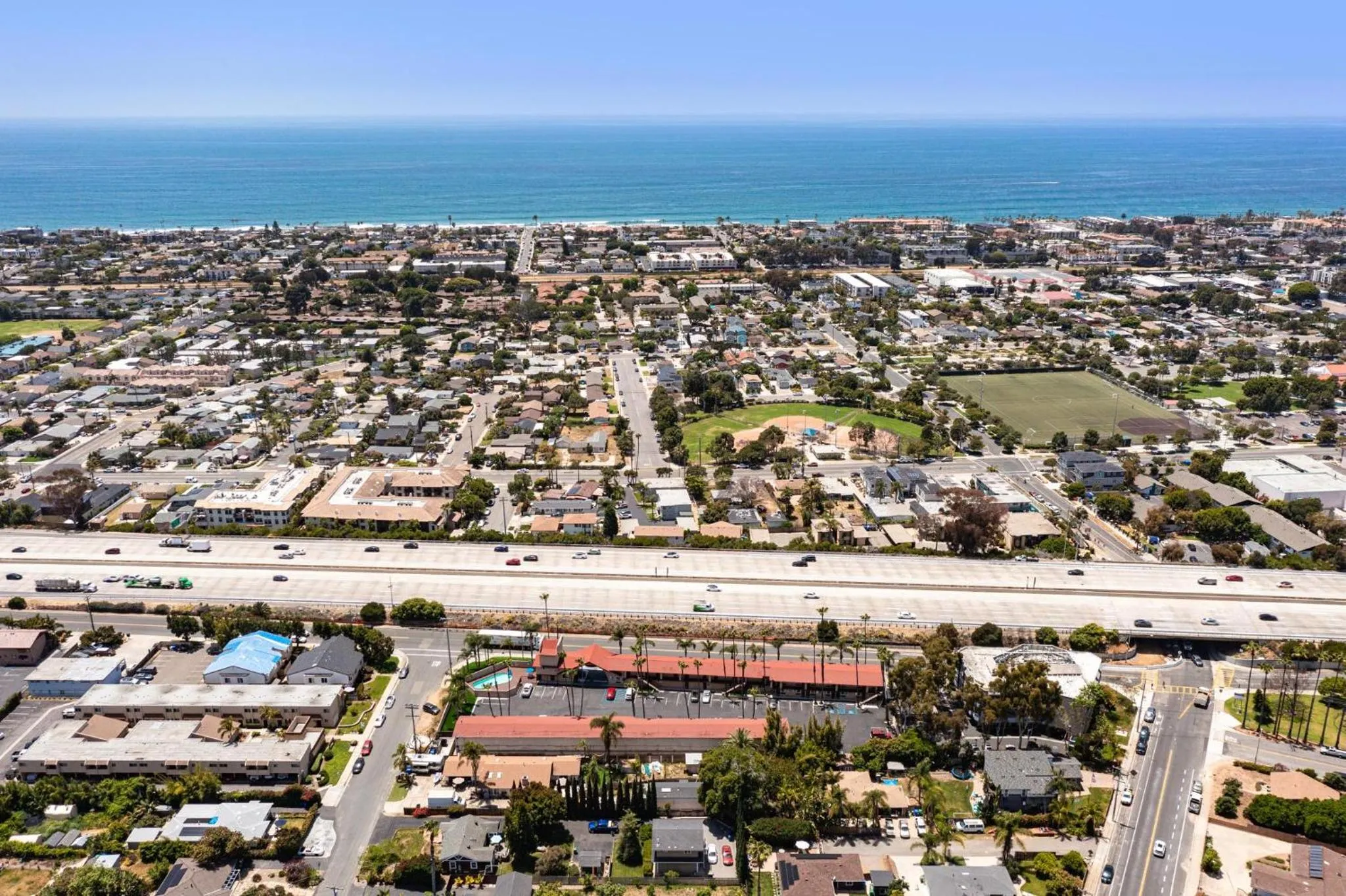 Sea view in Hyland Inn near Legoland