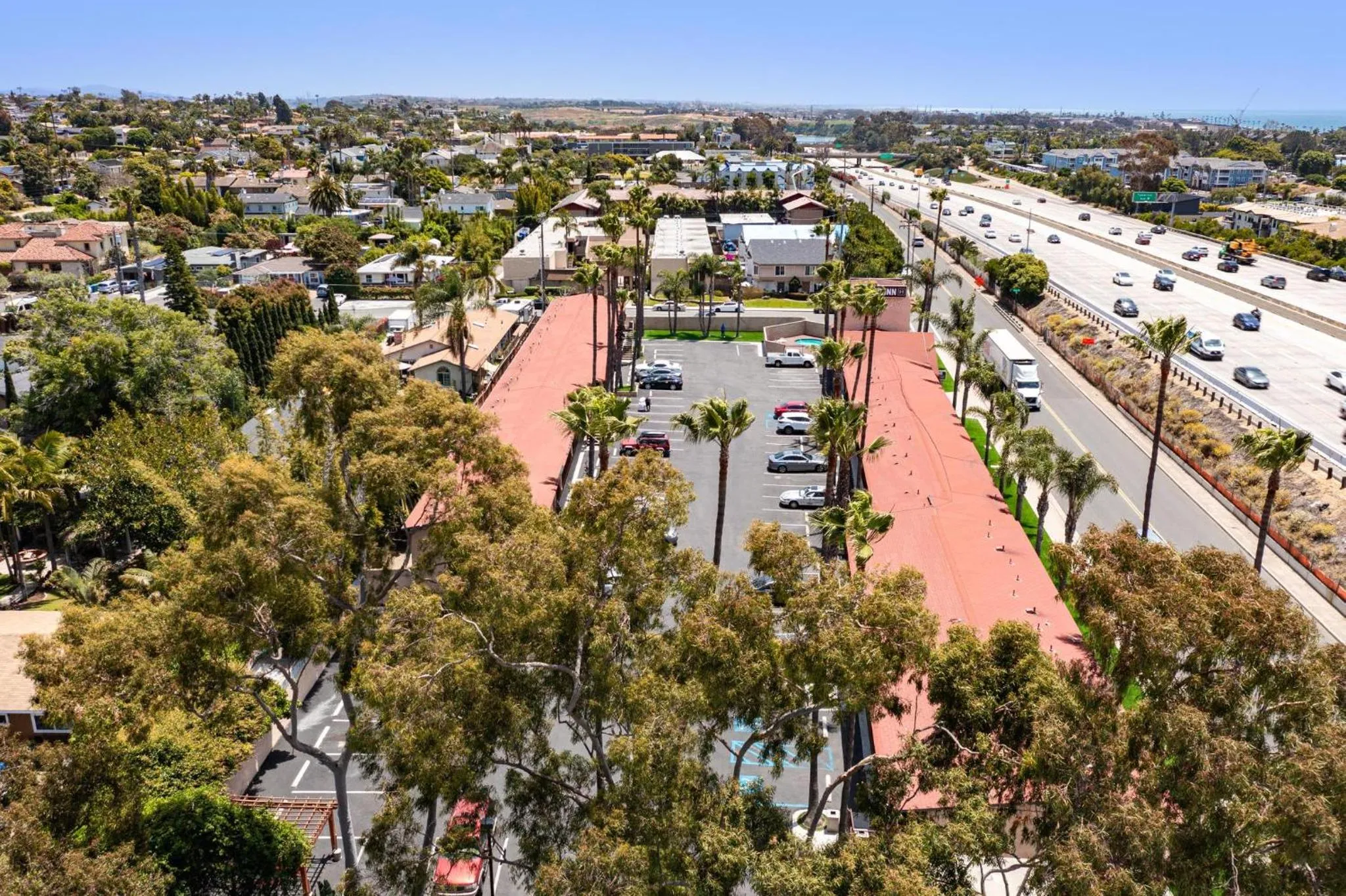 Property building in Hyland Inn near Legoland