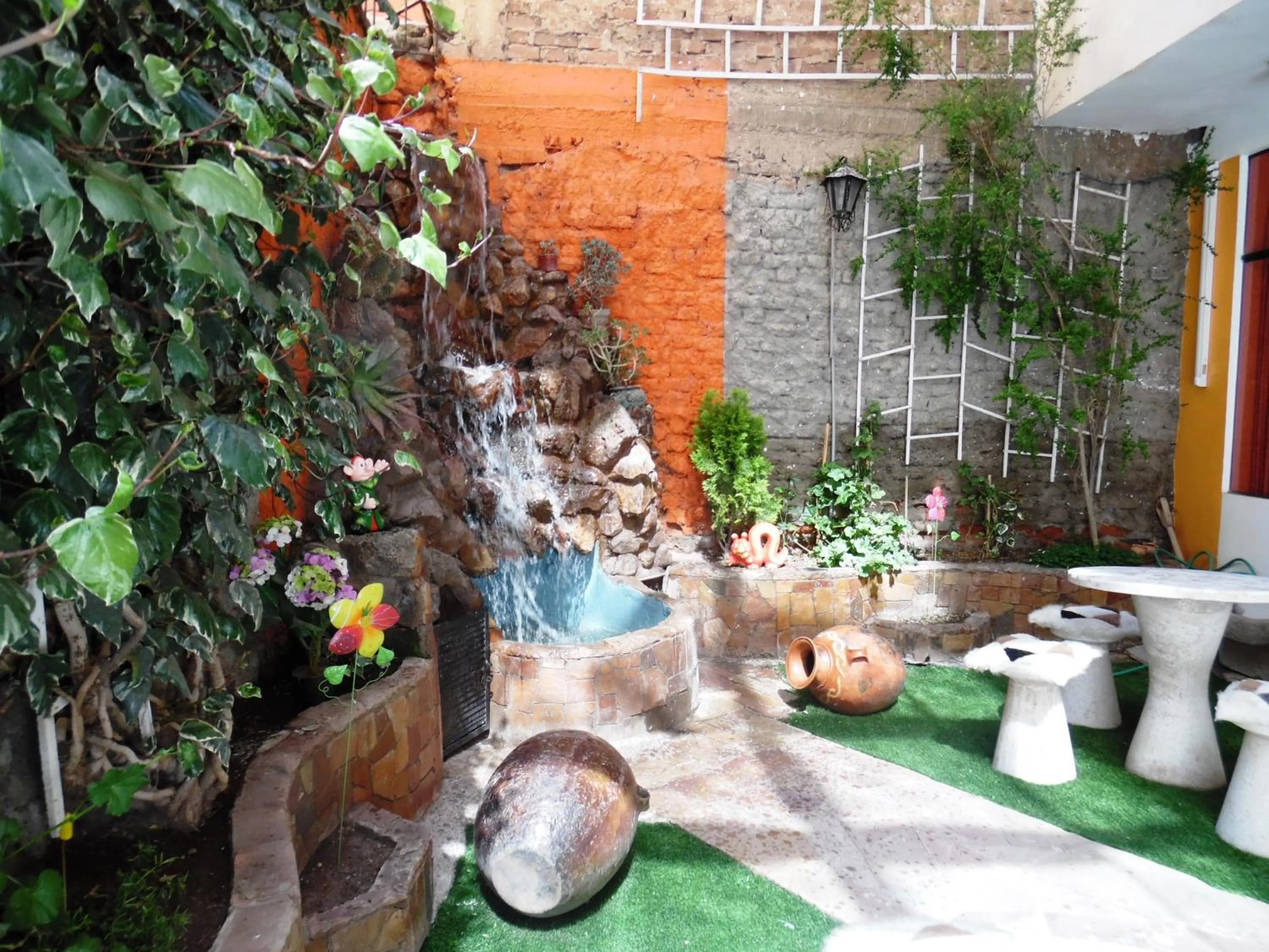 Garden in Hotel Puno Terra