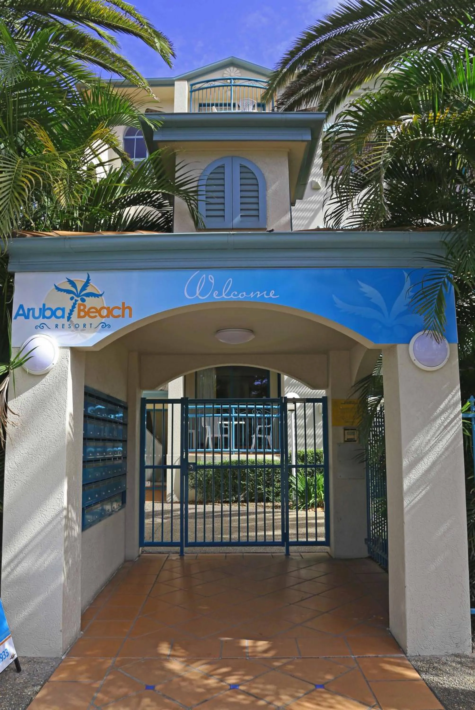 Facade/entrance in Aruba Beach Resort