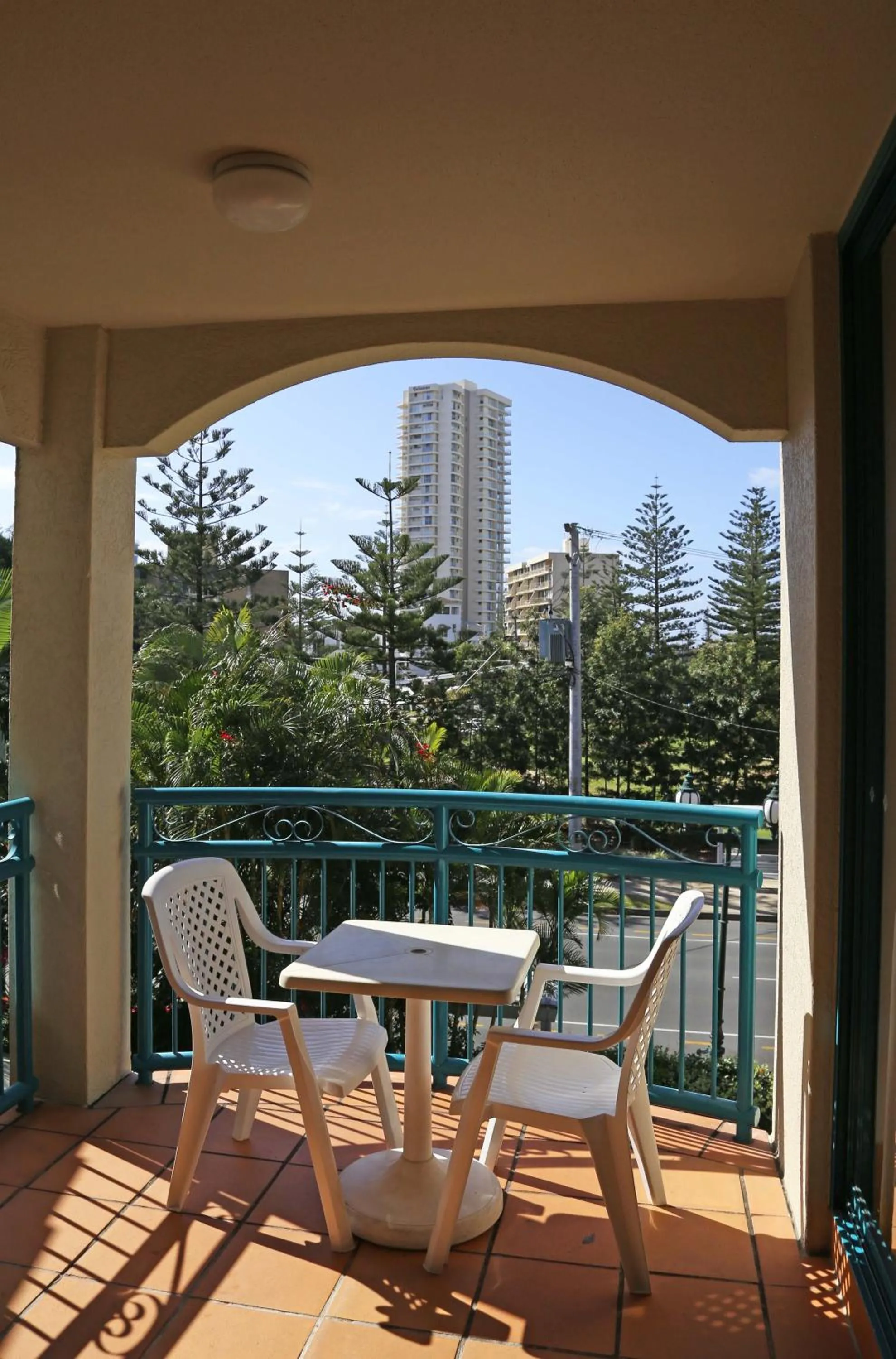 Balcony/Terrace in Aruba Beach Resort