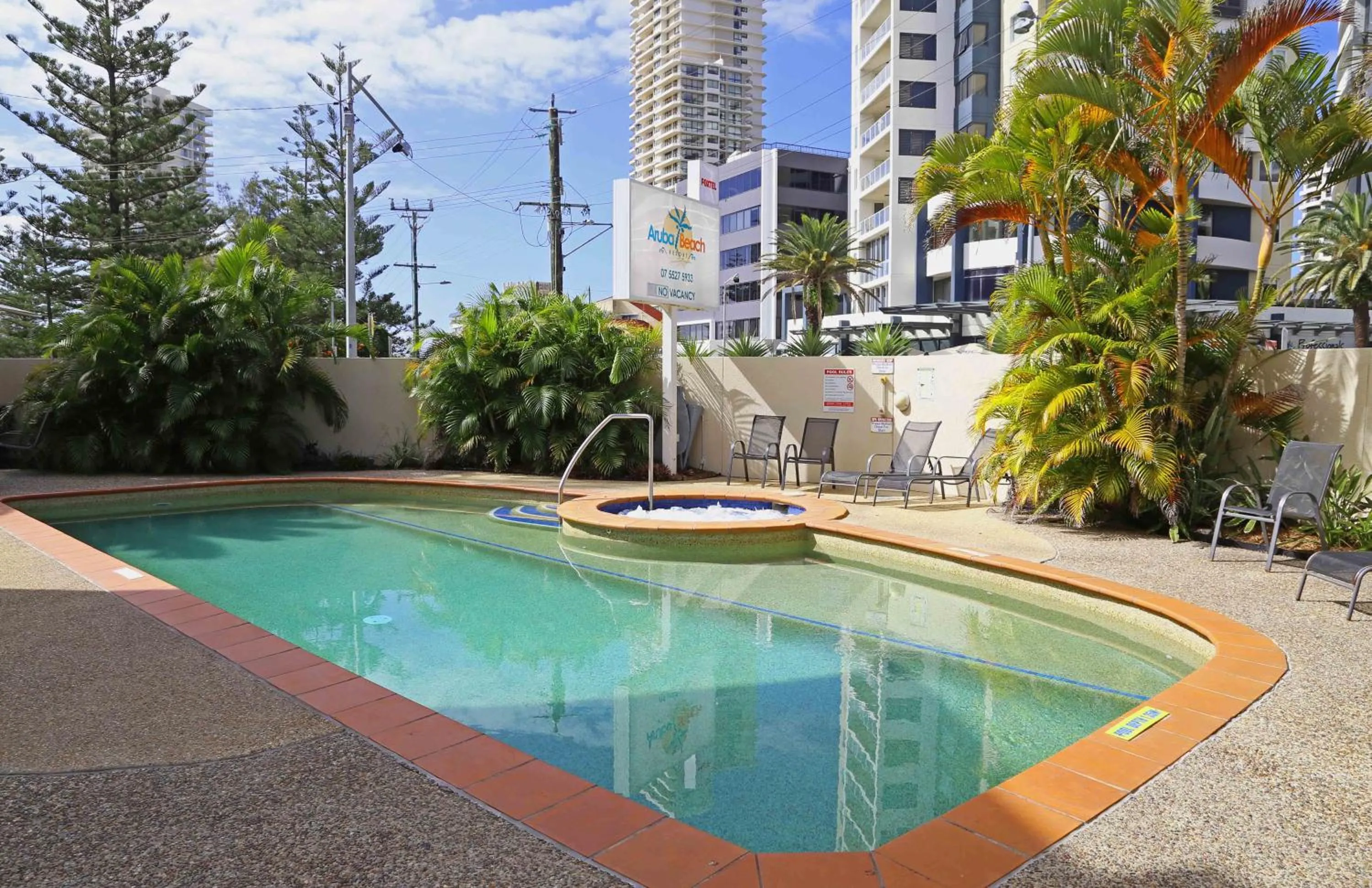 Swimming pool in Aruba Beach Resort