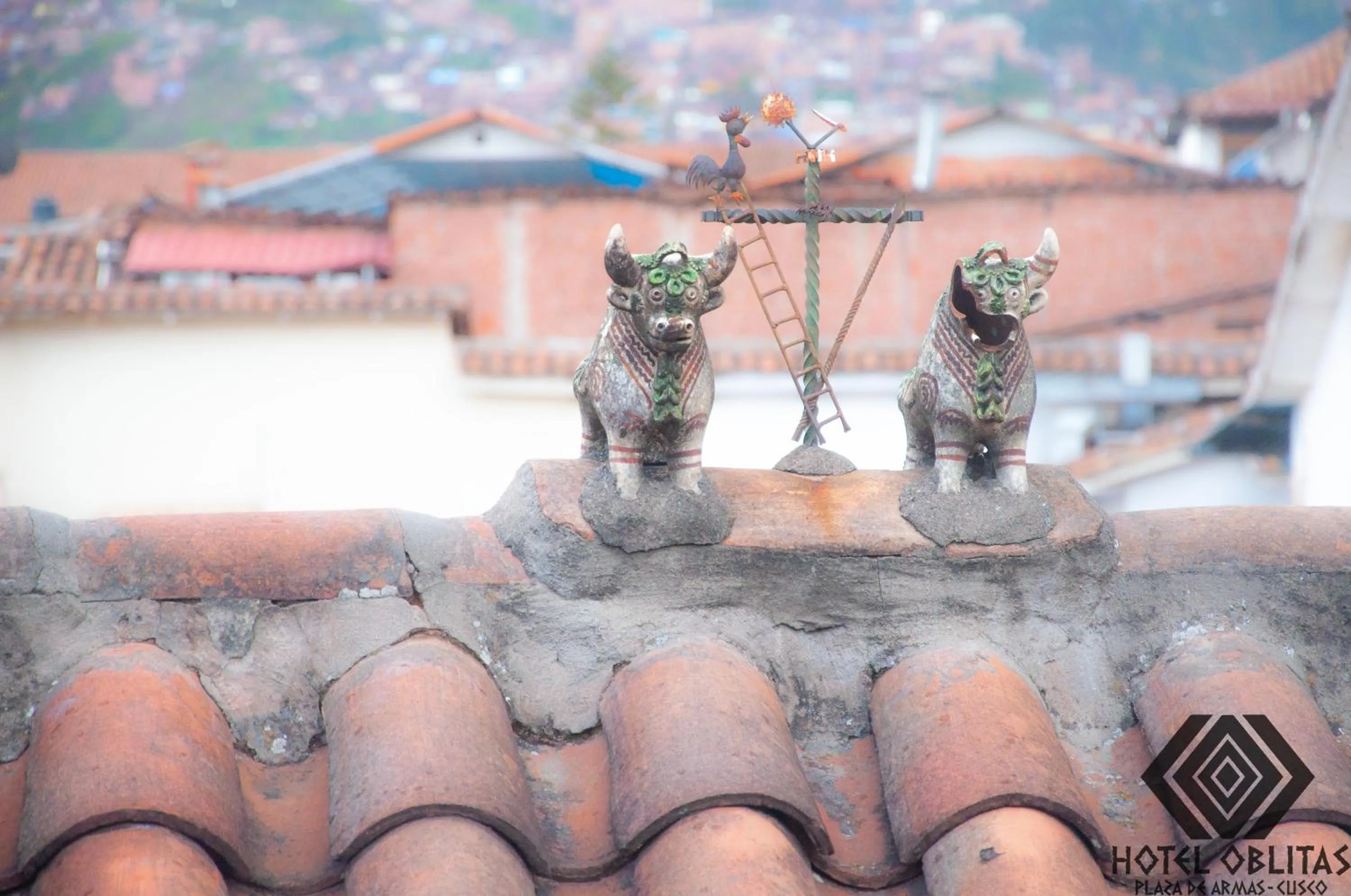 Property building in Hotel Oblitas Plaza de Armas Cusco