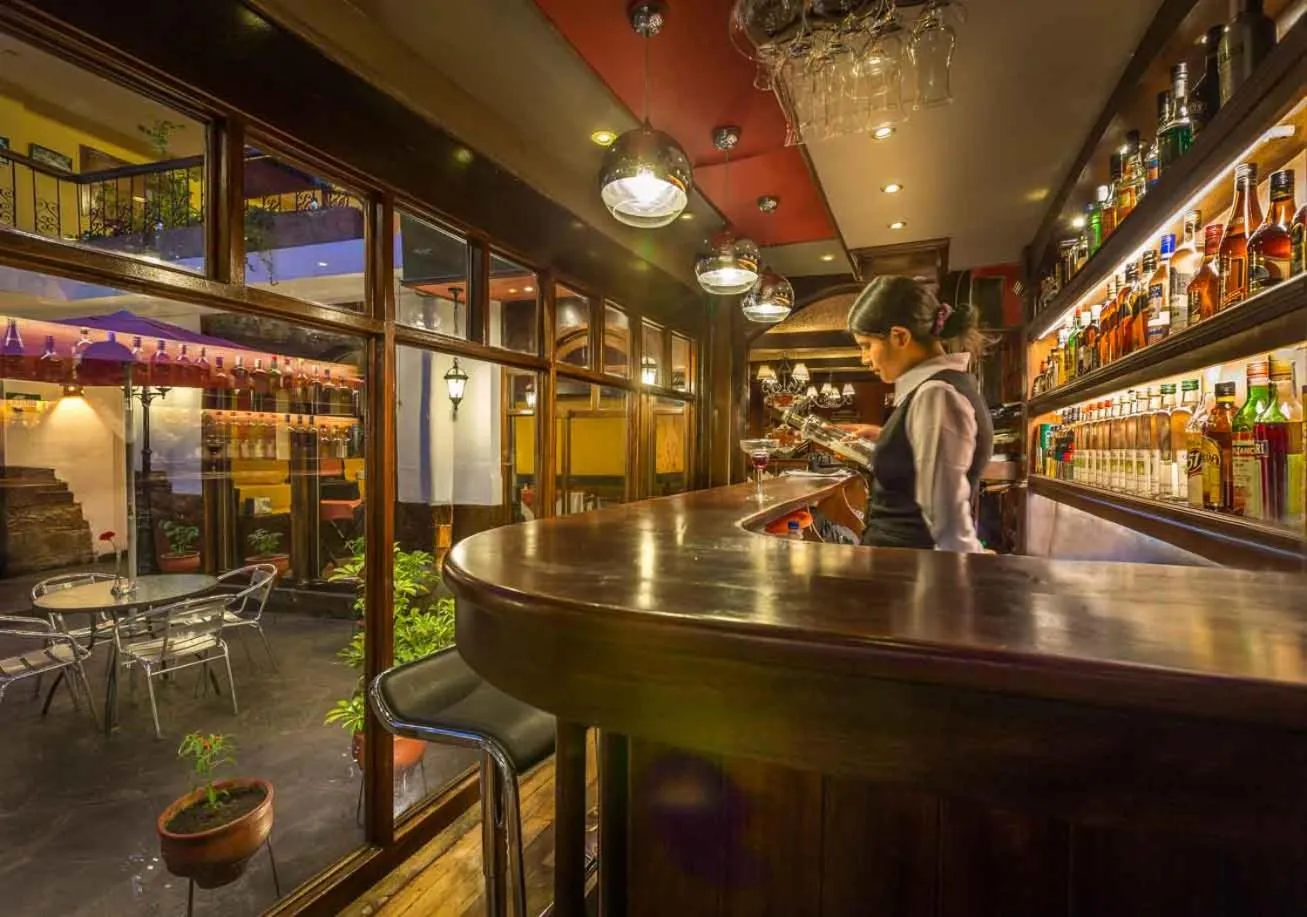 Alcoholic drinks in Hotel Oblitas Plaza de Armas Cusco