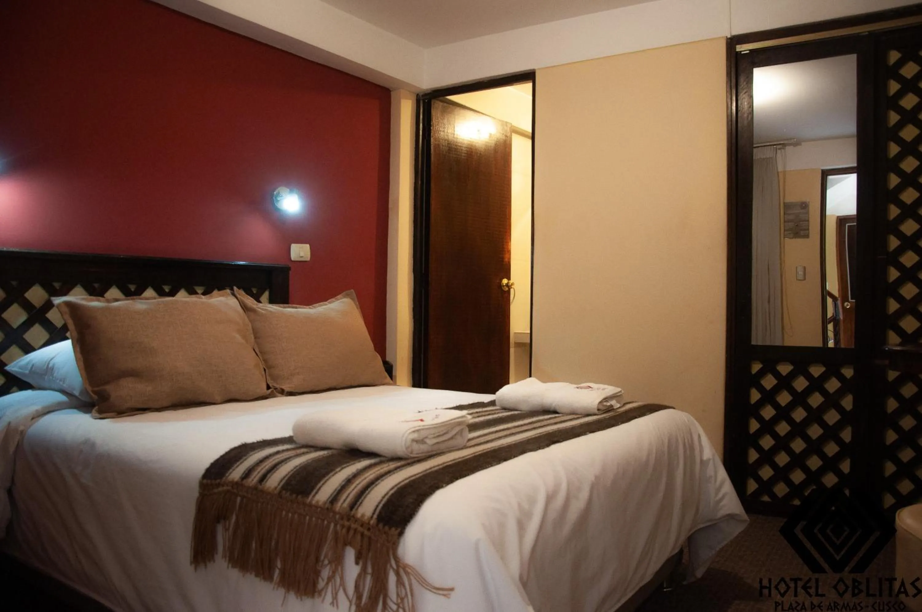Bed in Hotel Oblitas Plaza de Armas Cusco