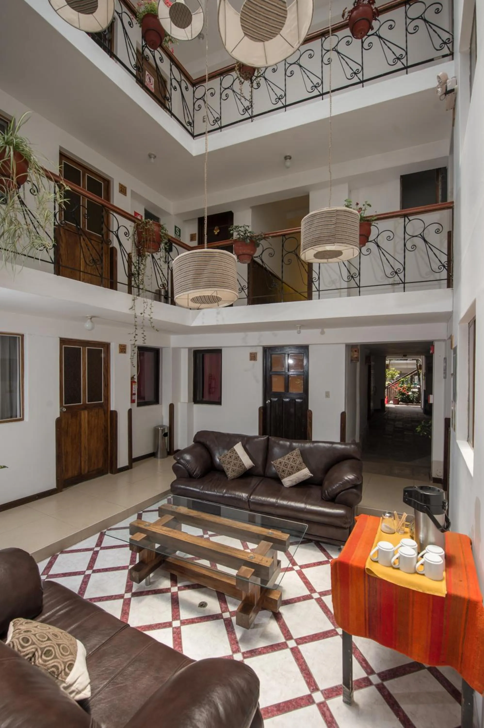 Patio in Hotel Oblitas Plaza de Armas Cusco