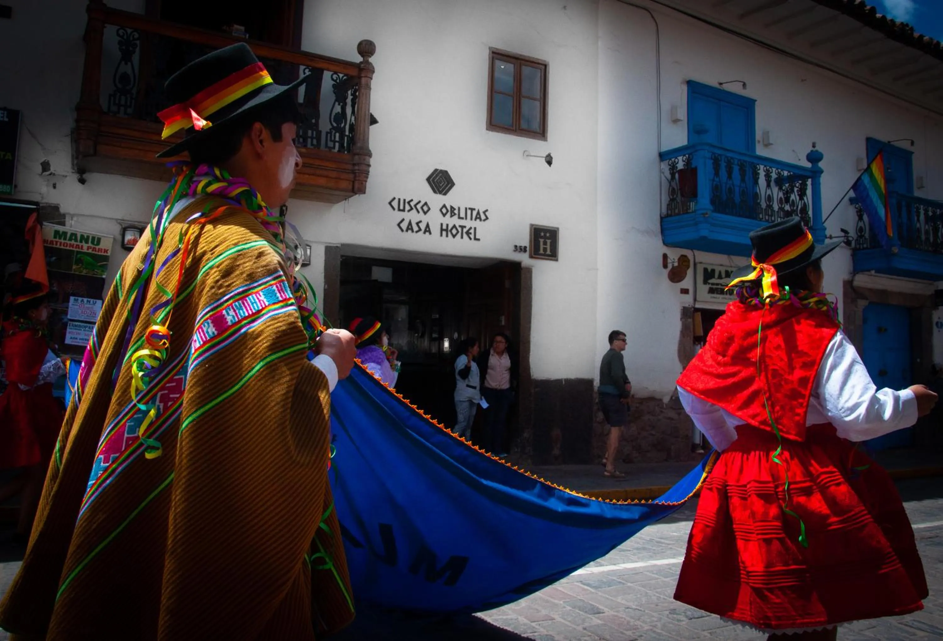 People in Hotel Oblitas Plaza de Armas Cusco