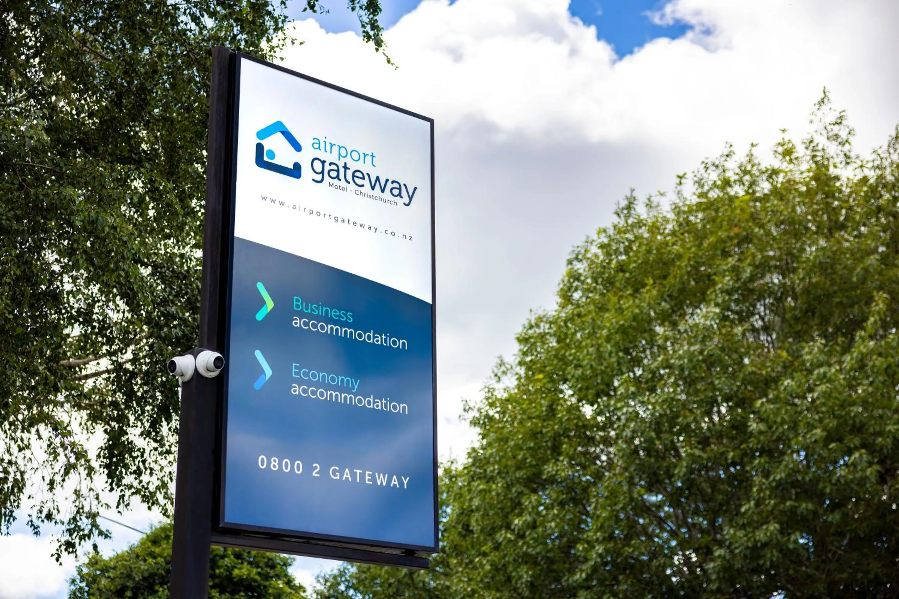 Property logo or sign in Airport Gateway Hotel