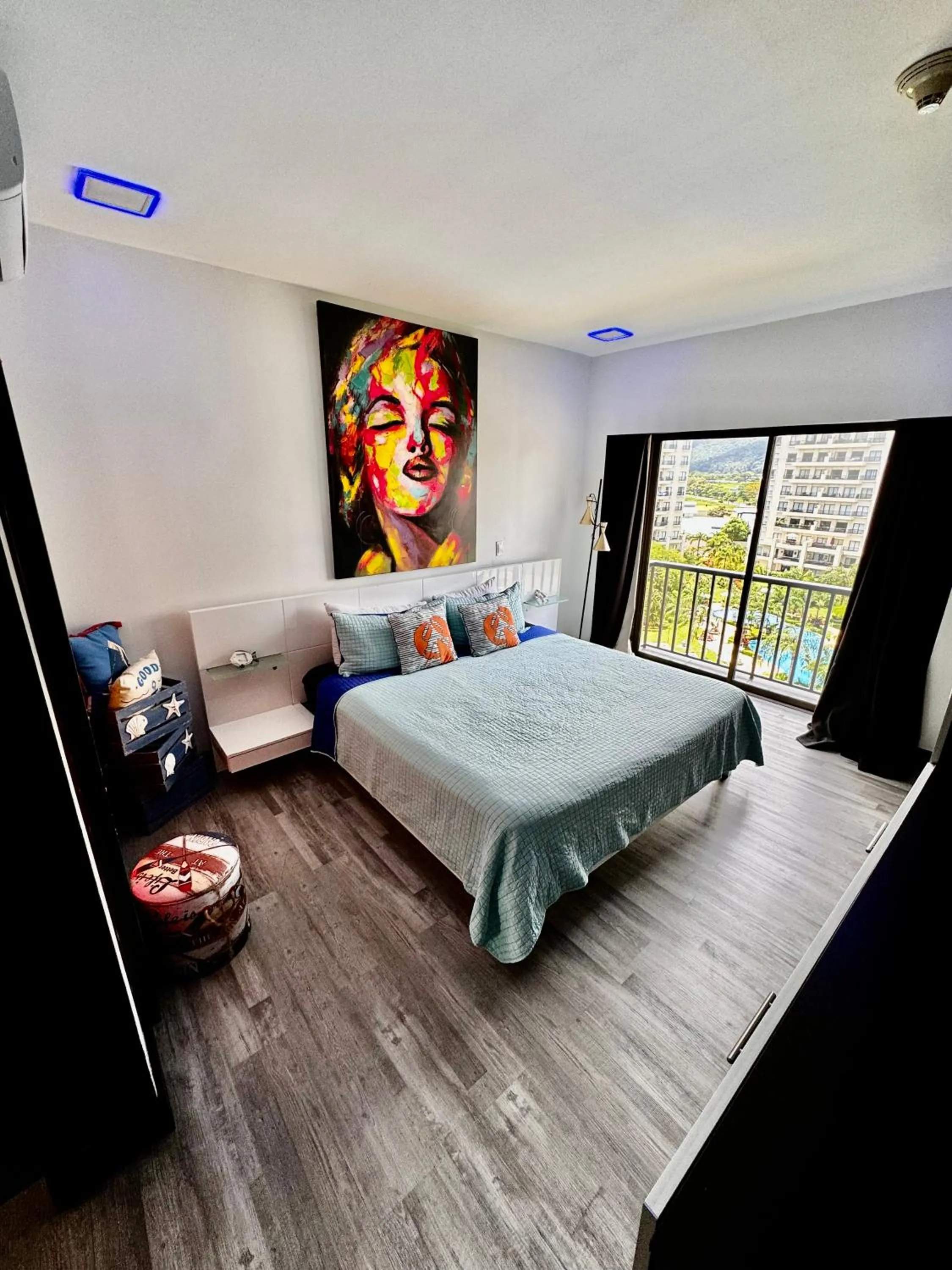 Bed in Luxury Condo at Jaco Bay, Costa Rica's best beach