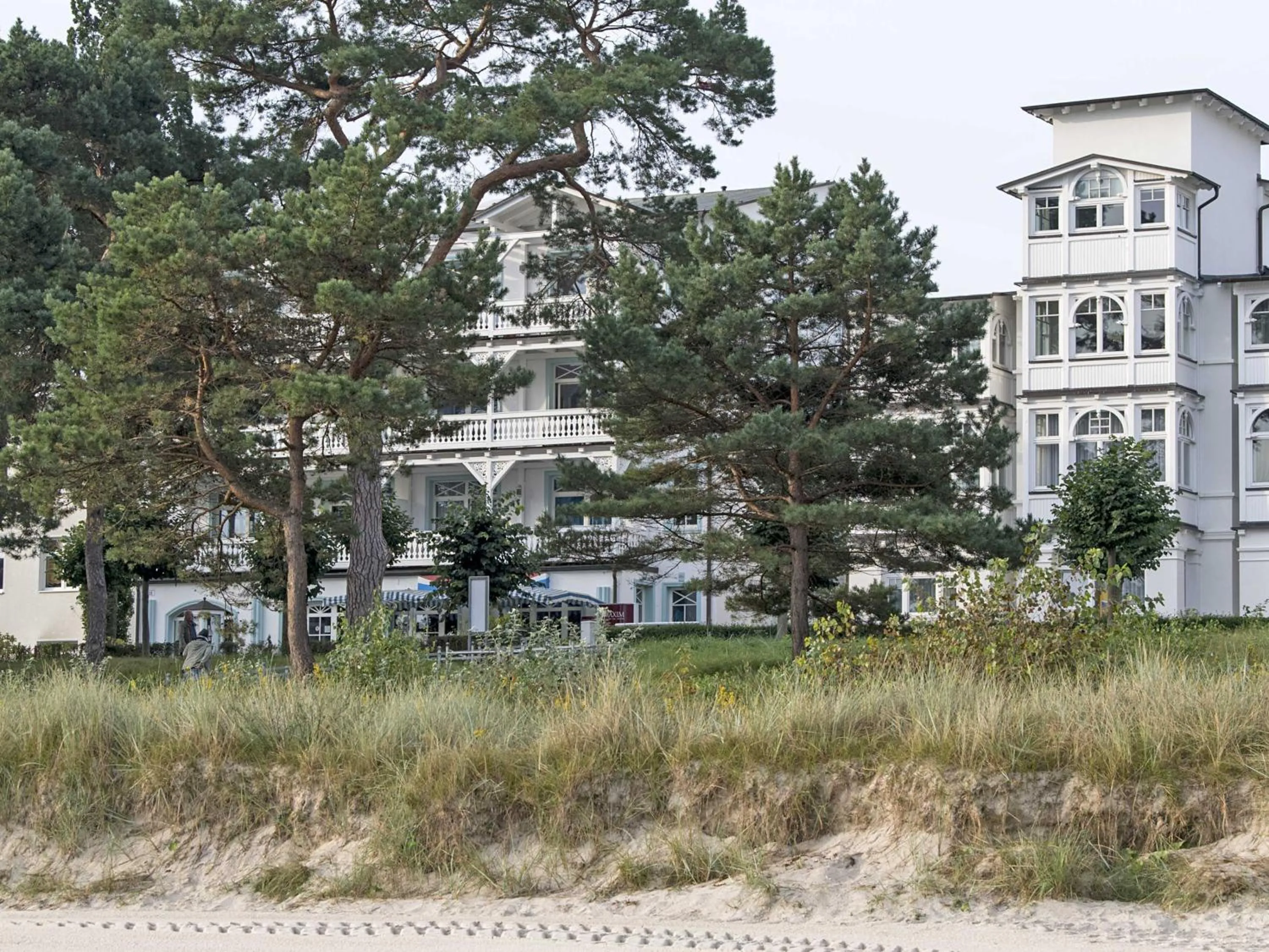 Villa Strandburg in Binz - WG 10 mit Balkon und Meerblick