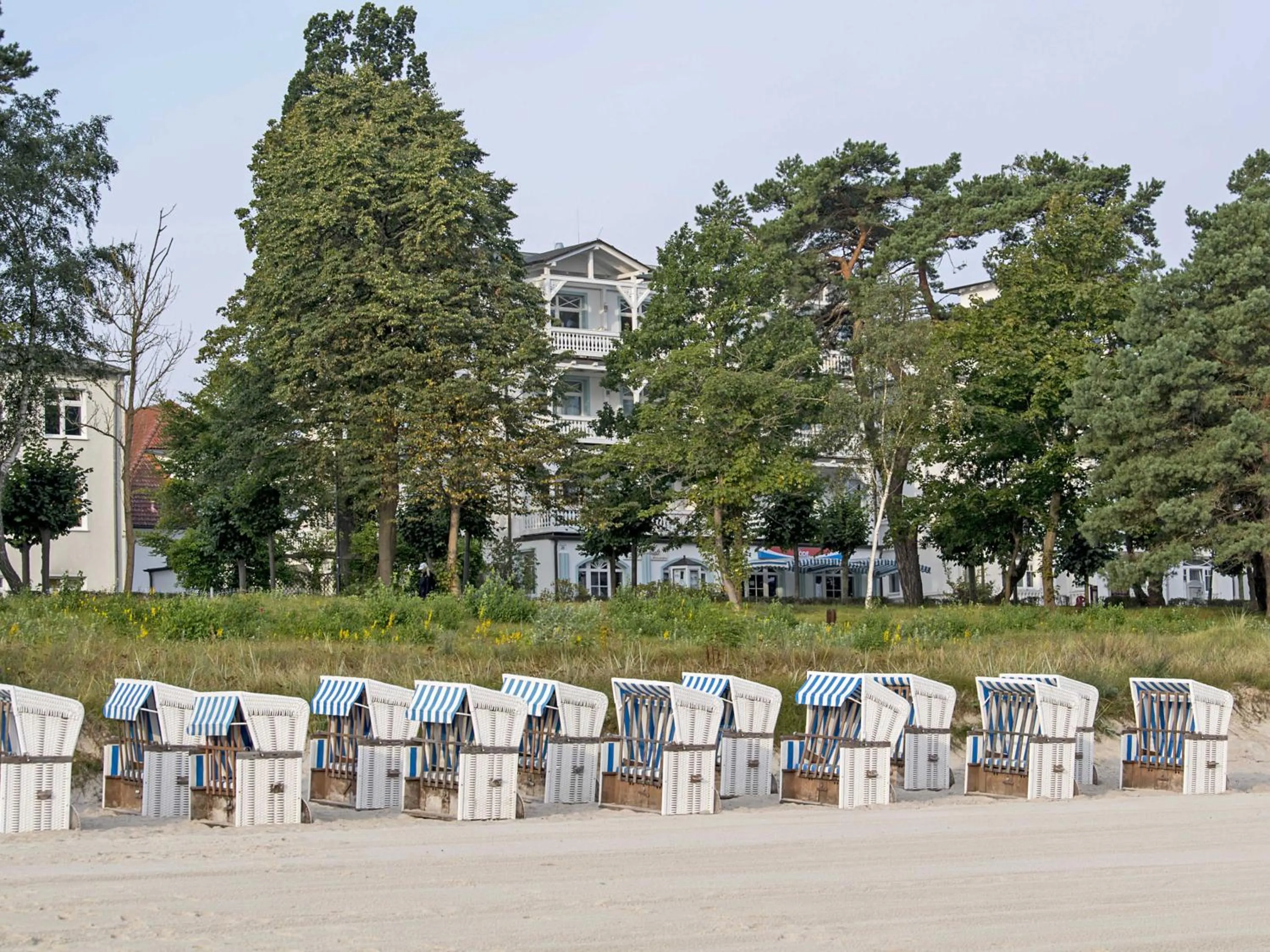 Villa Strandburg in Binz - WG 10 mit Balkon und Meerblick