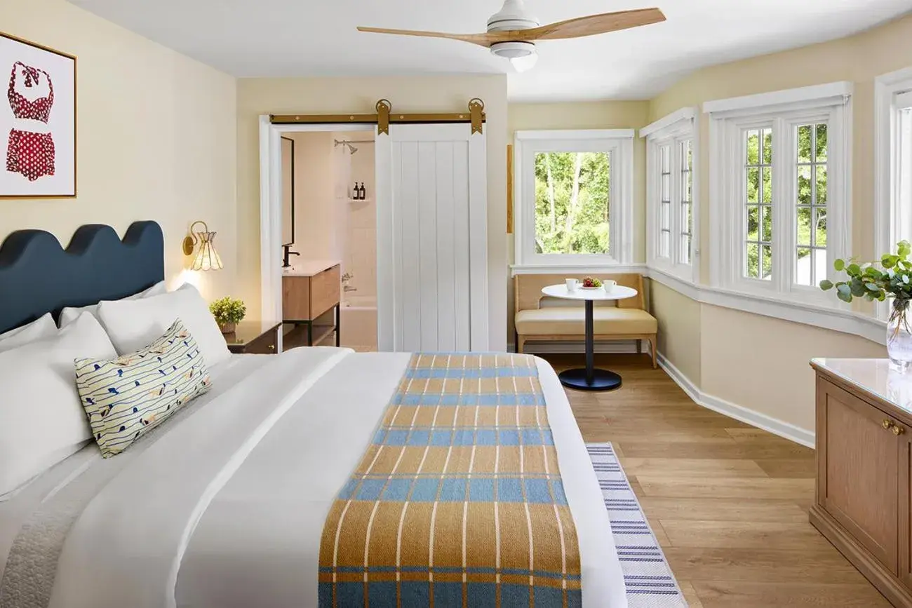 Signature King + Garden View in Channel Road Inn, A Four Sisters Inn Signature King + Garden View in Channel Road Inn, A Four Sisters Inn