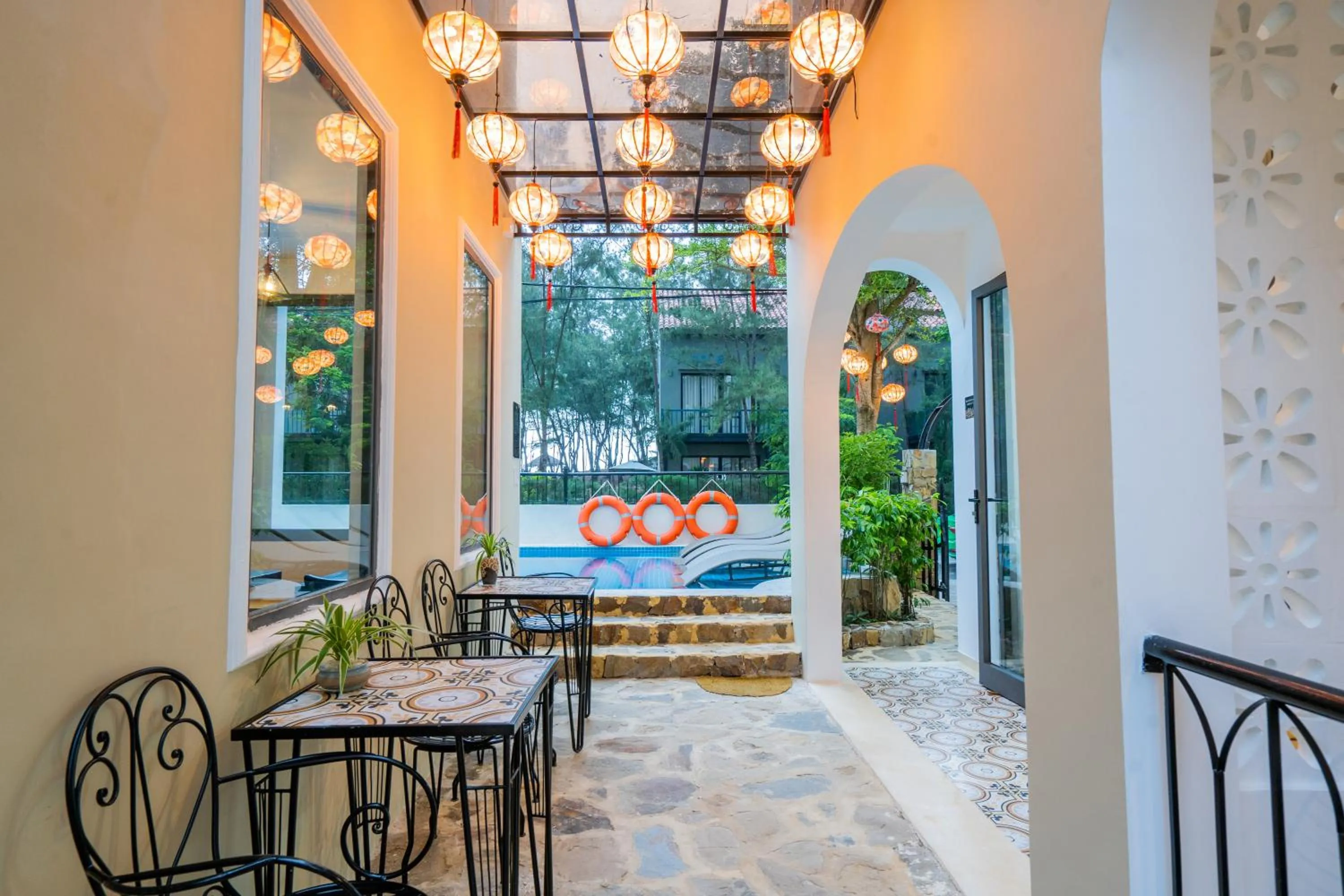 Seating area in KA VILLA - AN BANG BEACH, Free pick up 3 nights